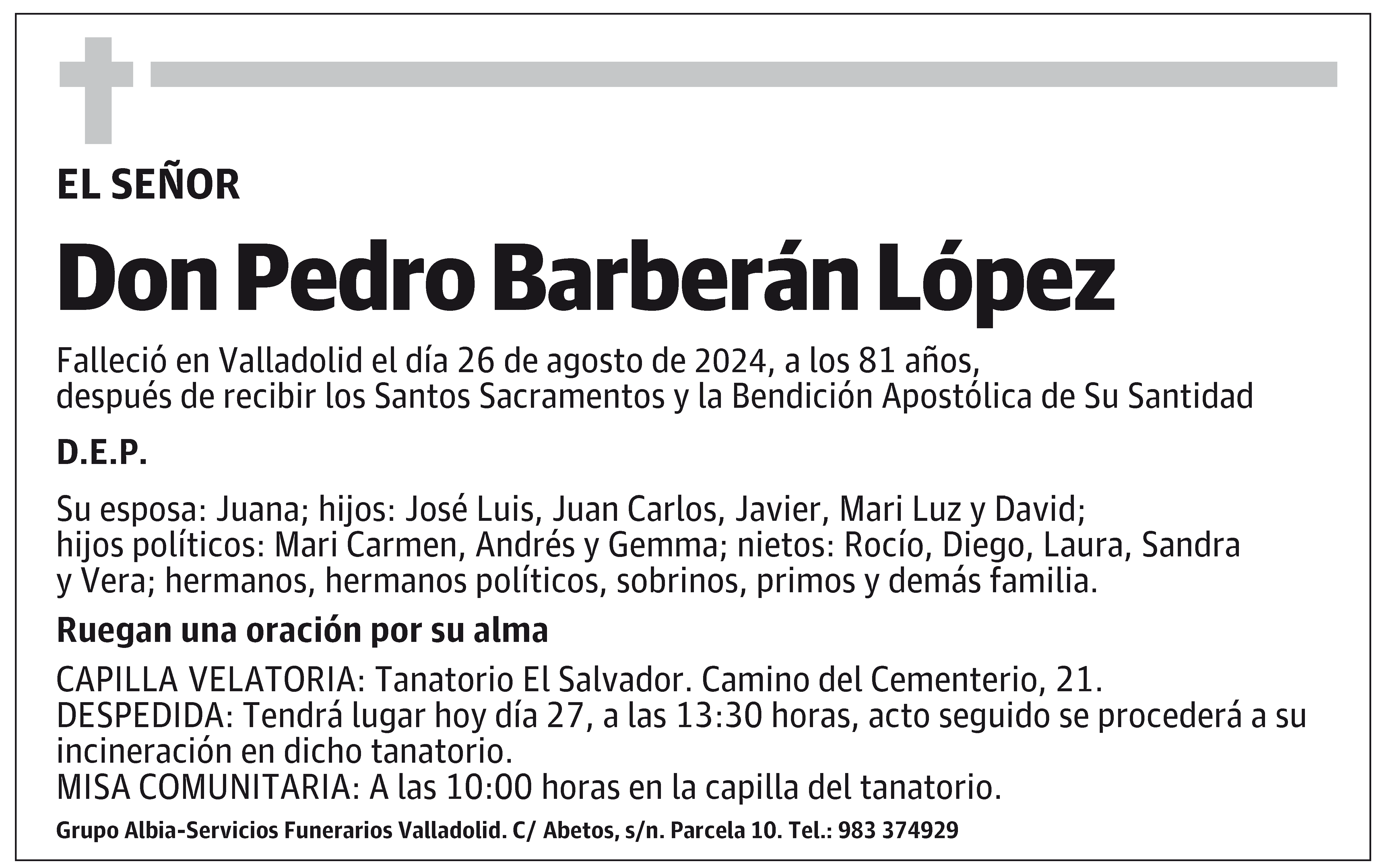 Pedro Barberán López