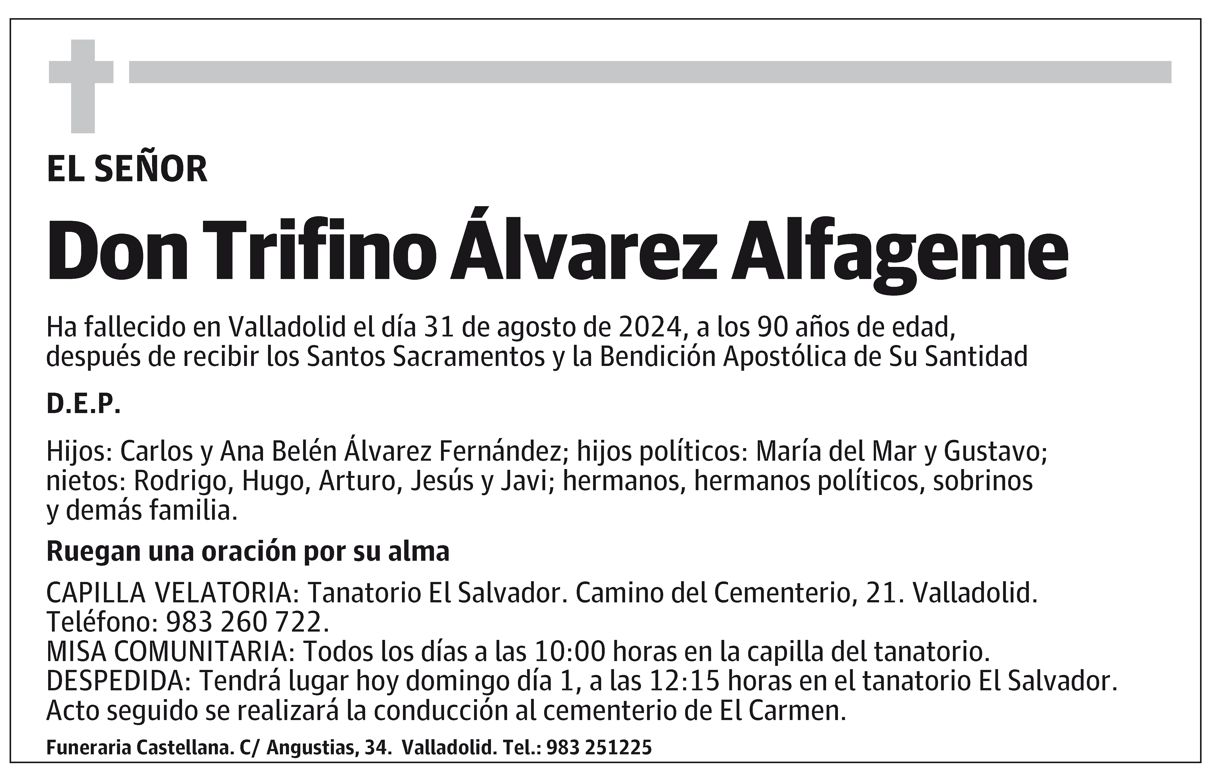 Trifino Álvarez Alfageme