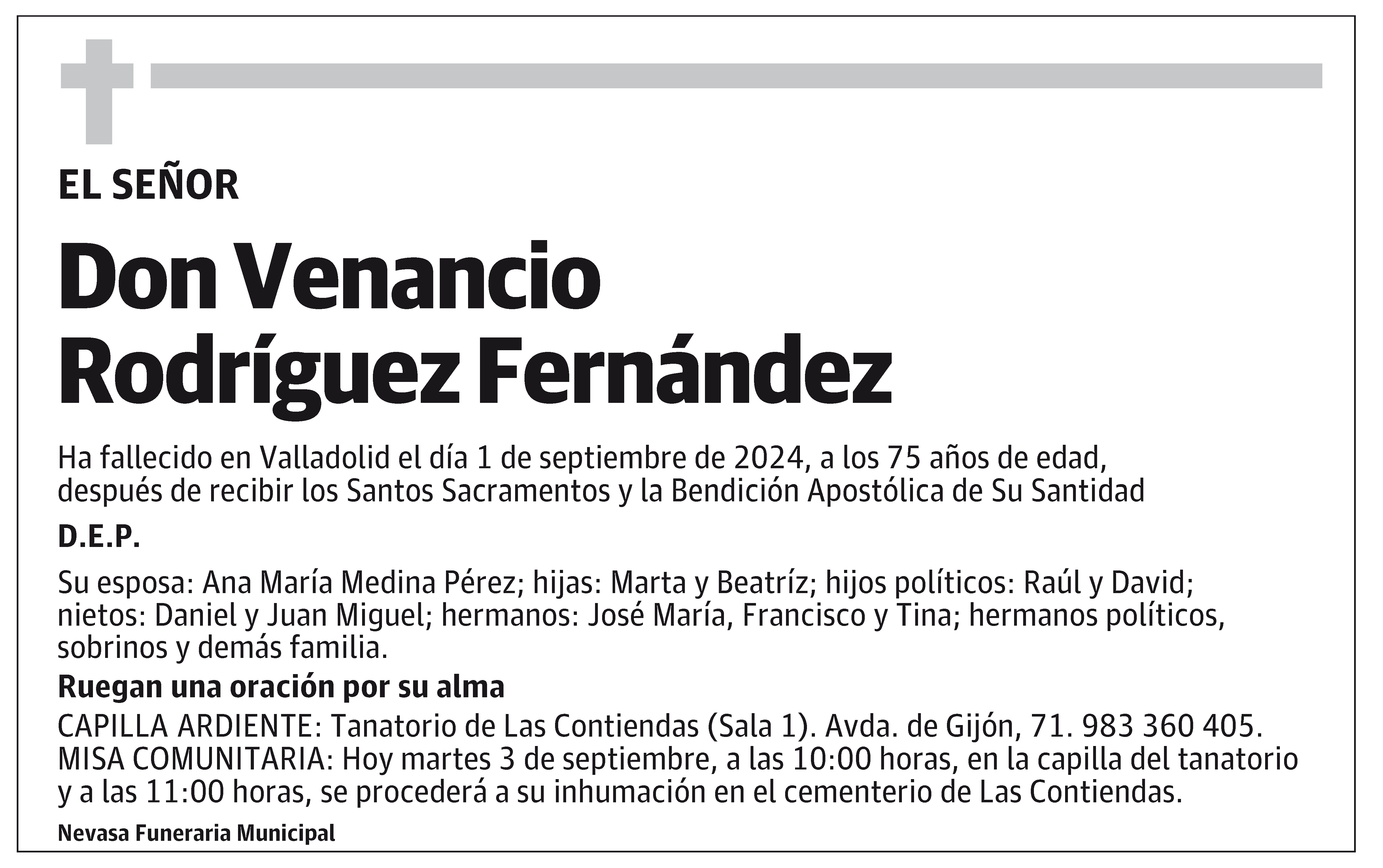 Venancio Rodríguez Fernández
