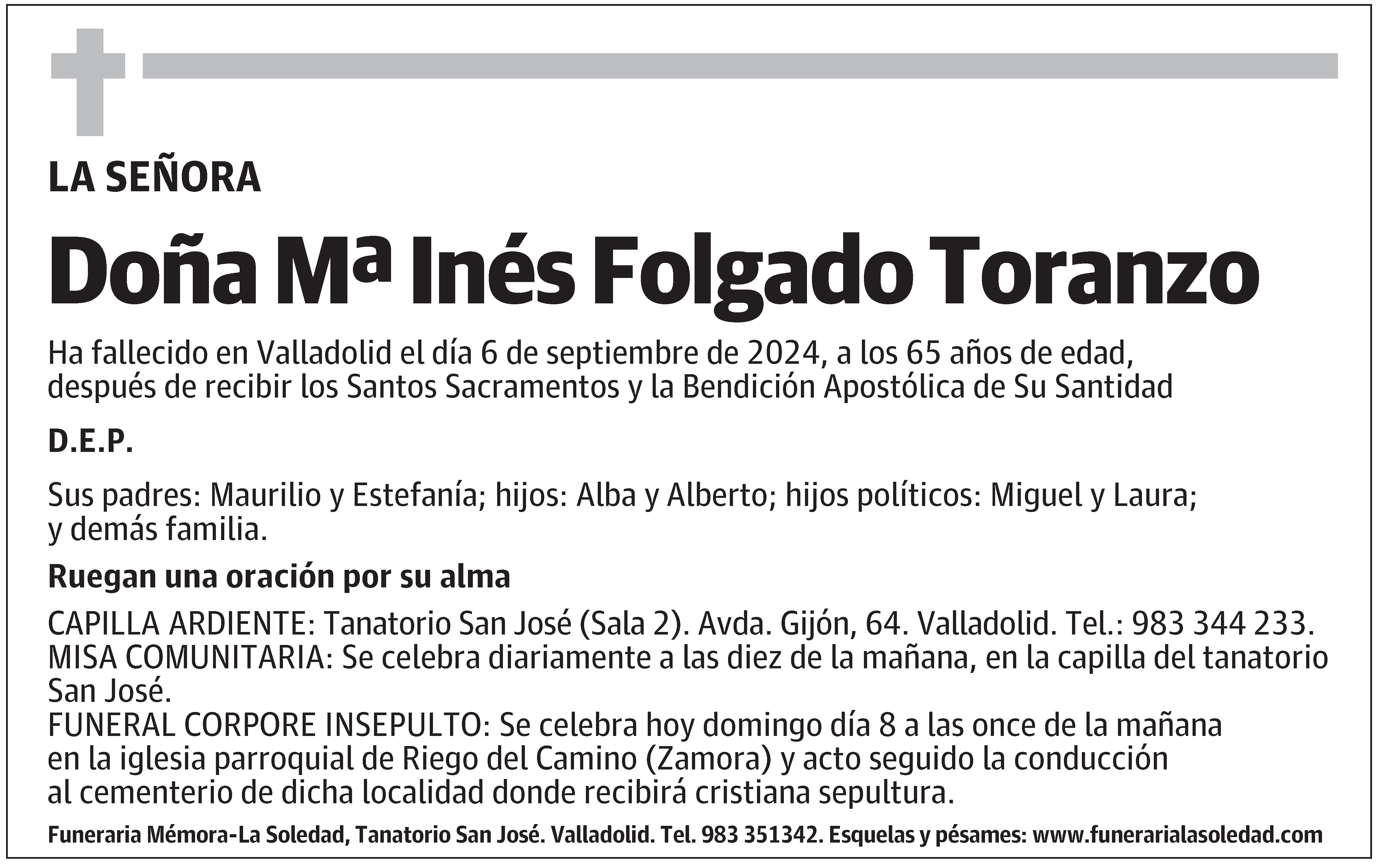 Mª Inés Folgado Toranzo