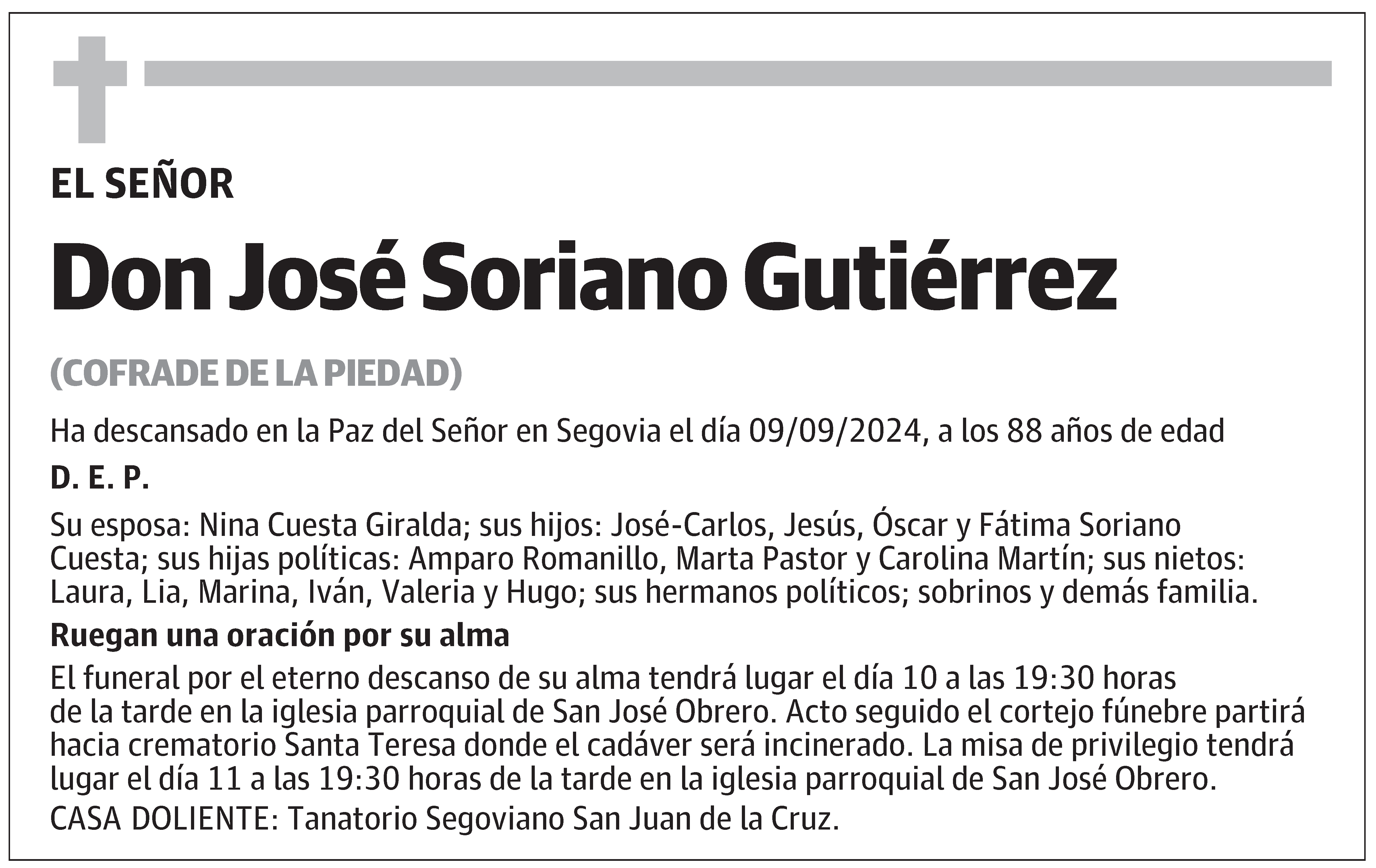 José Soriano Gutiérrez