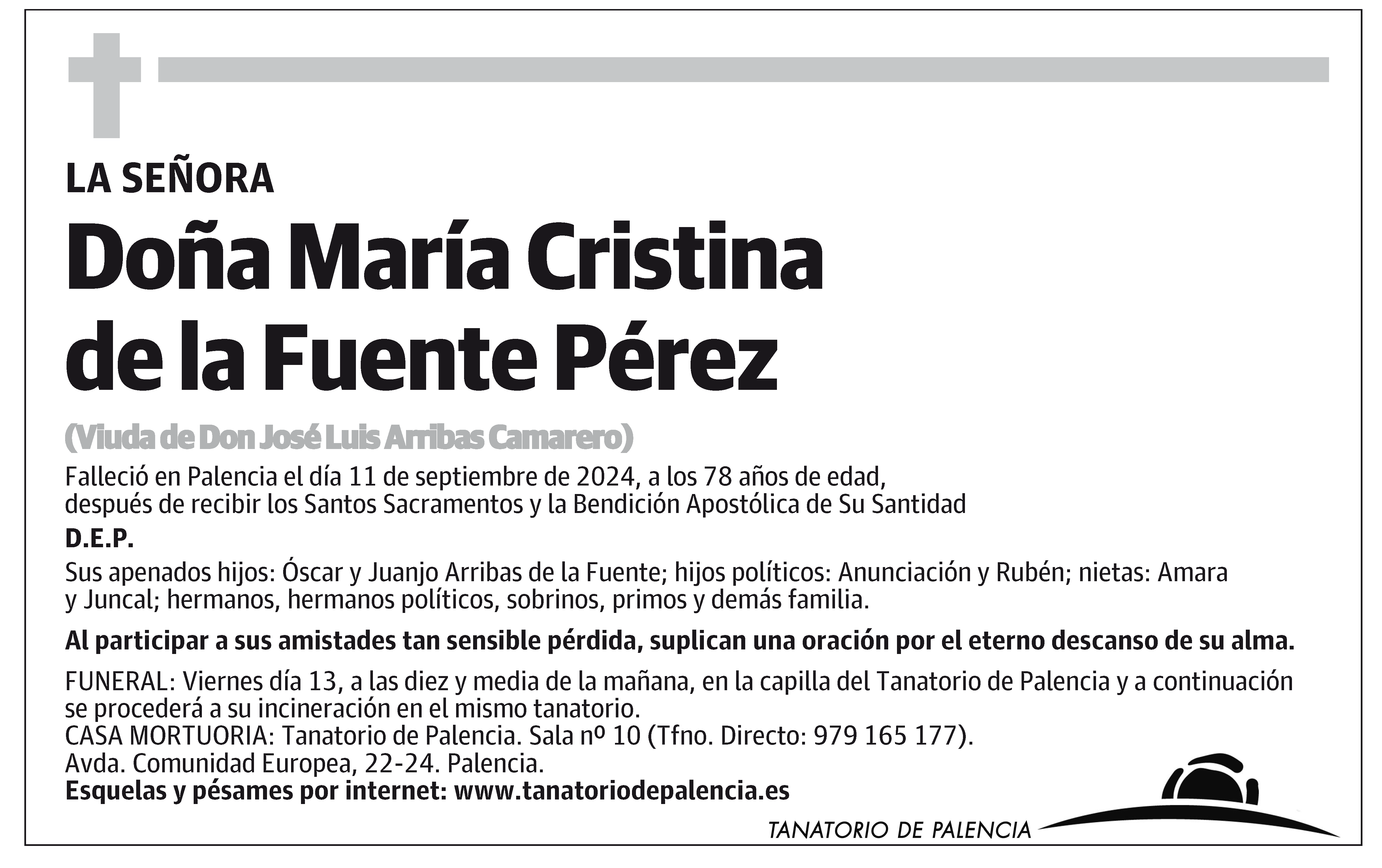 María Cristina de la Fuente Pérez