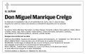 Miguel Manrique Crelgo