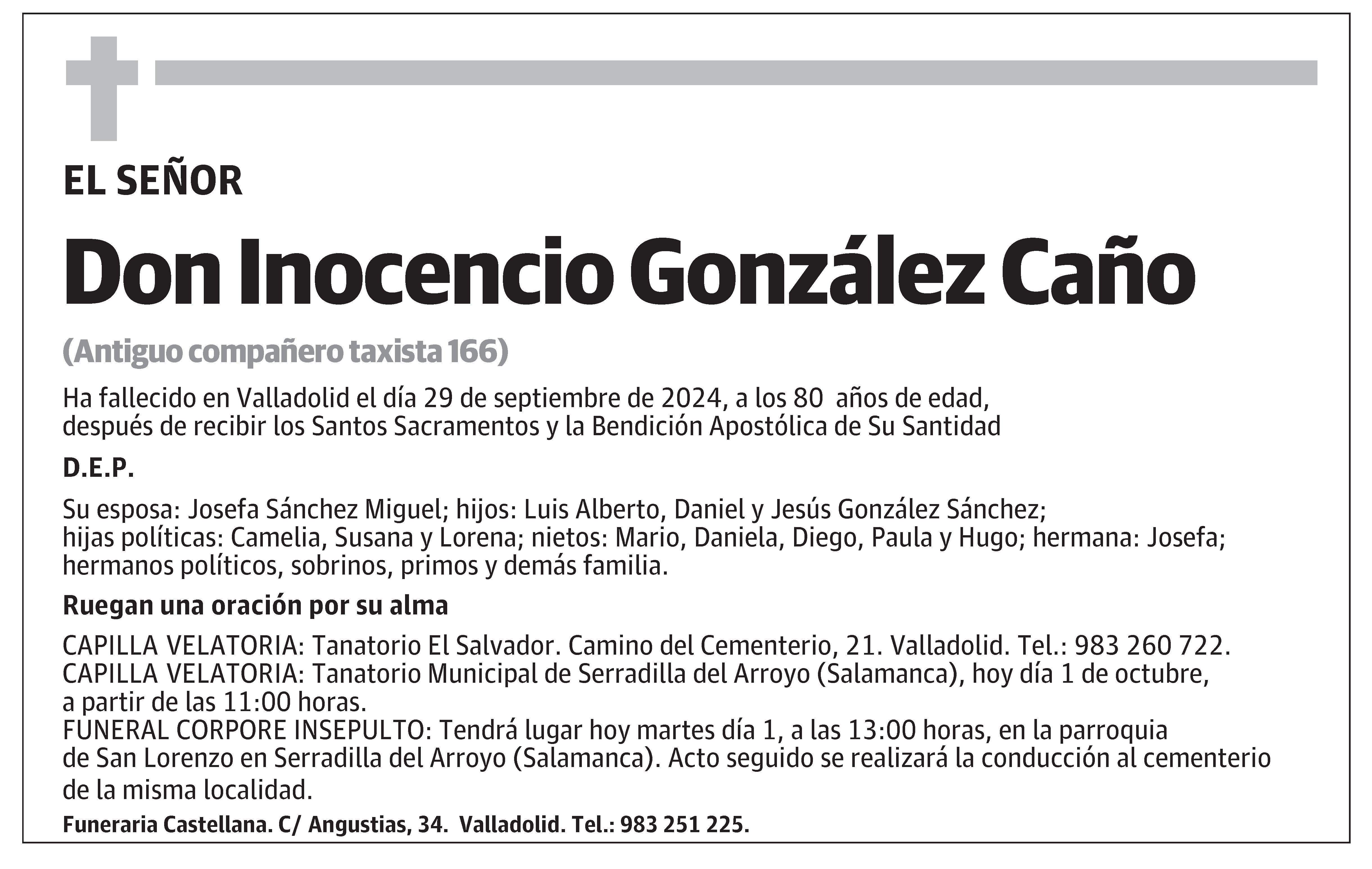 Inocencio González Caño