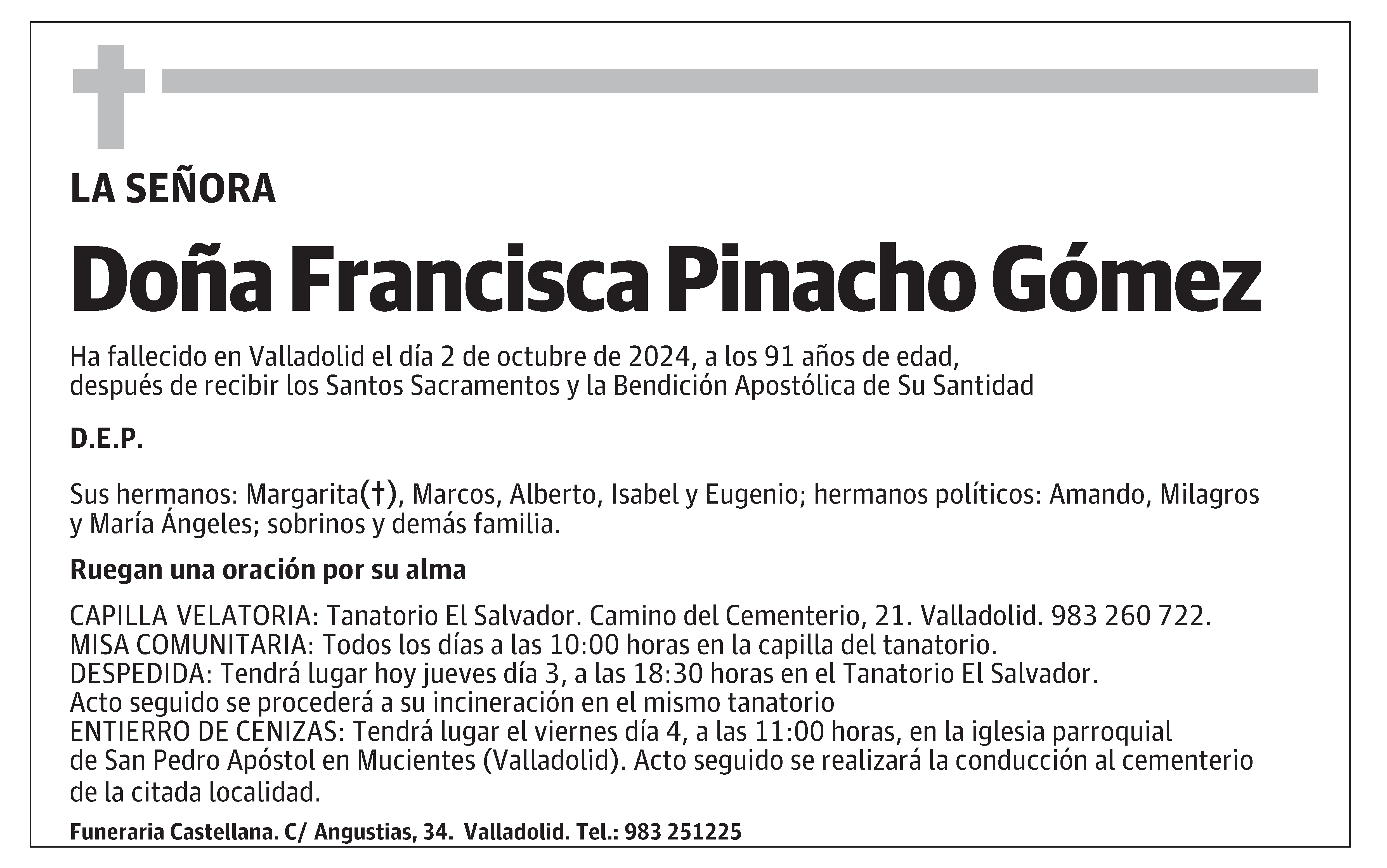 Francisca Pinacho Gómez
