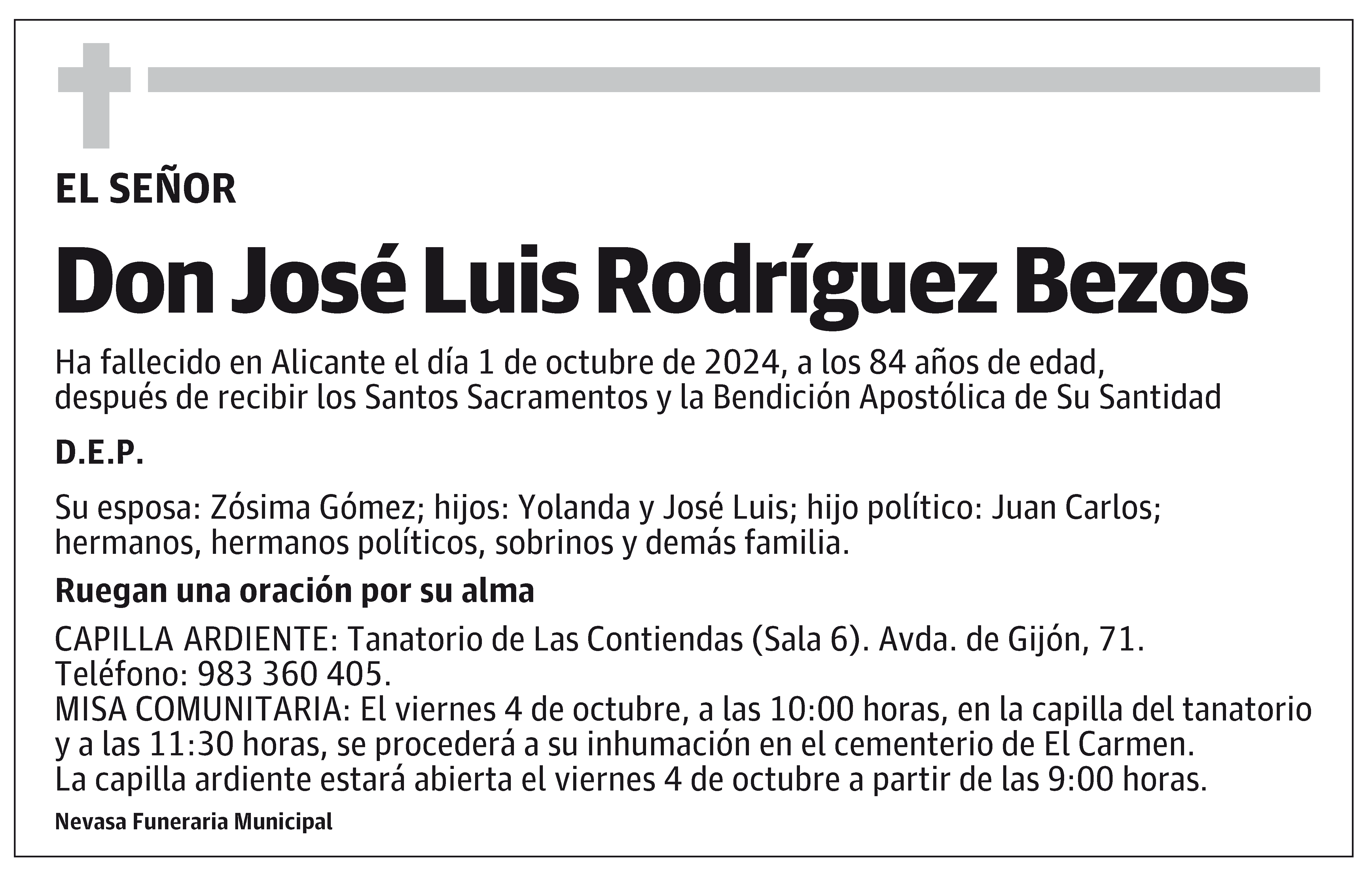 José Luis Rodríguez Bezos