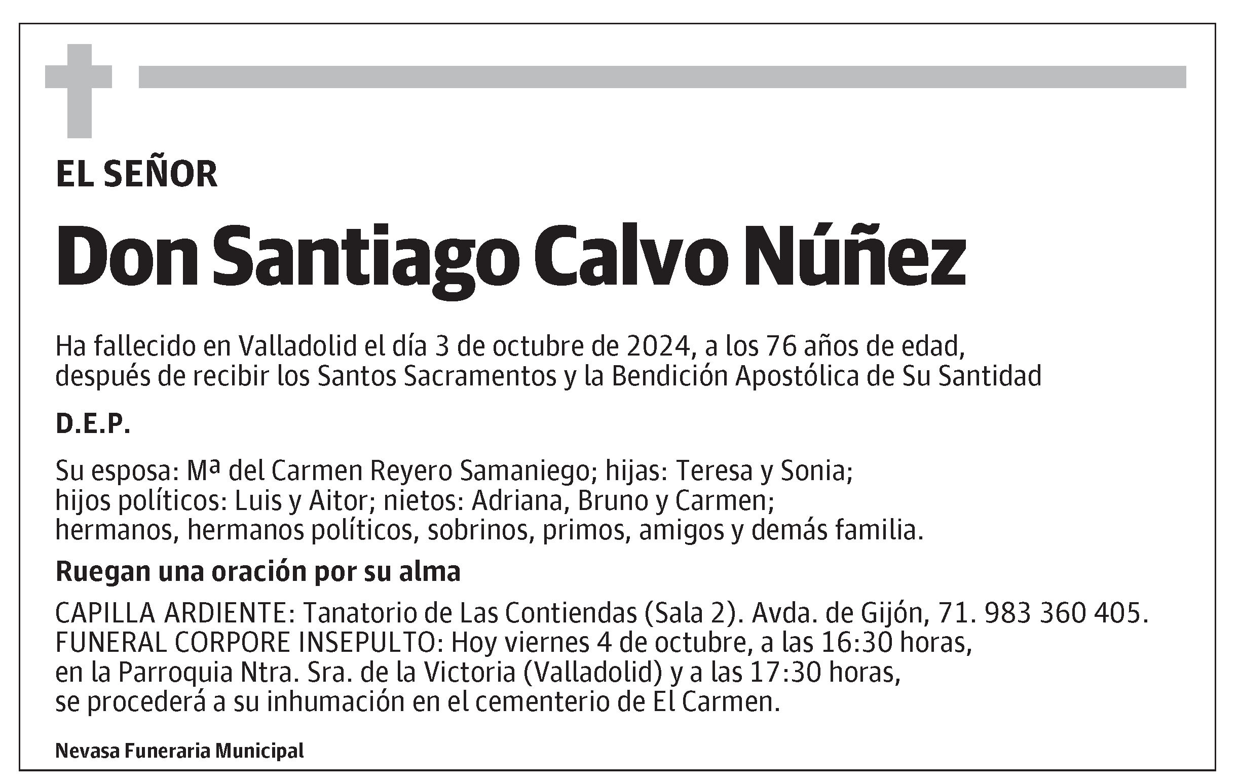 Santiago Calvo Núñez