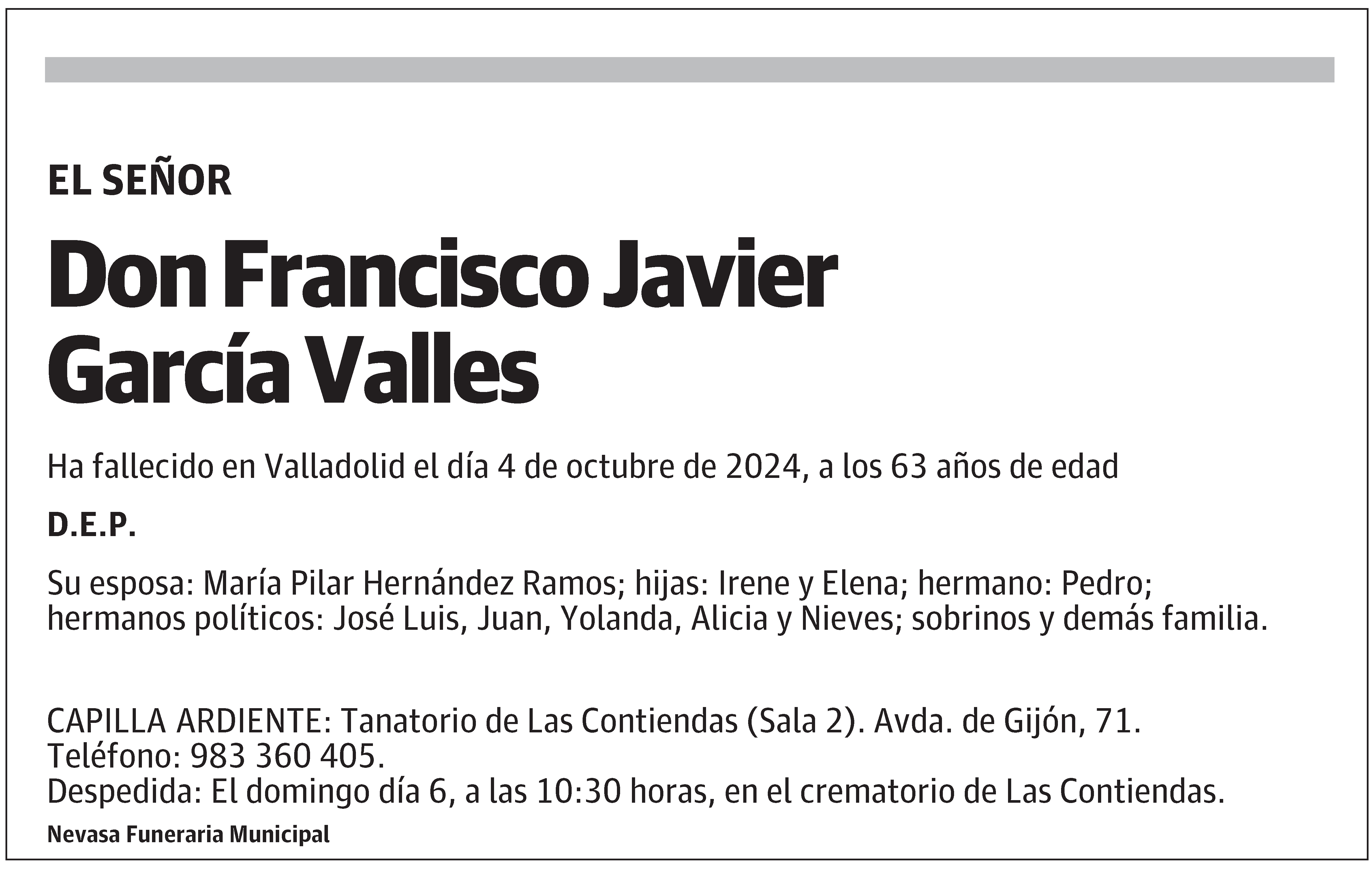 Francisco Javier García Valles