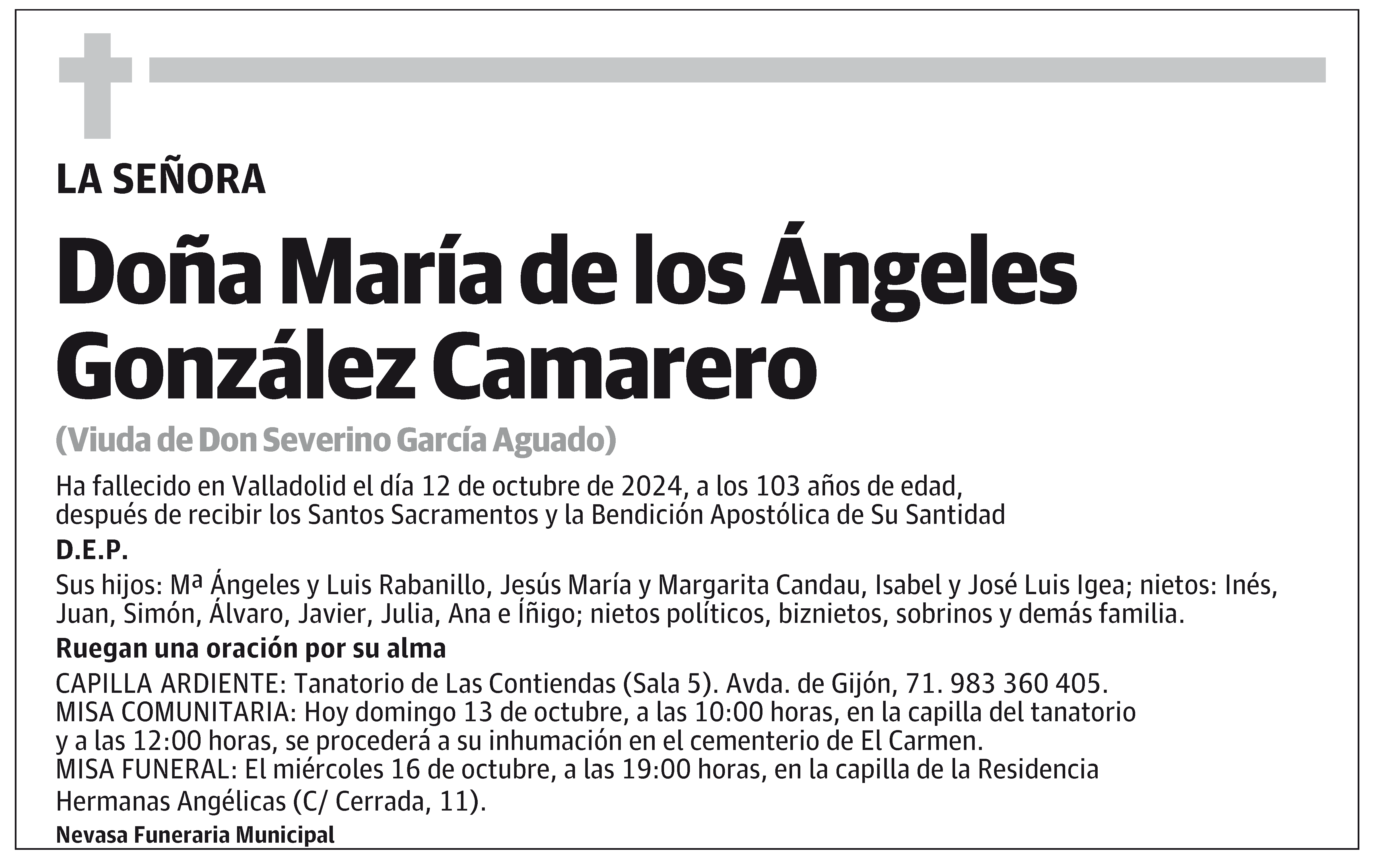 María de los Ángeles González Camarero