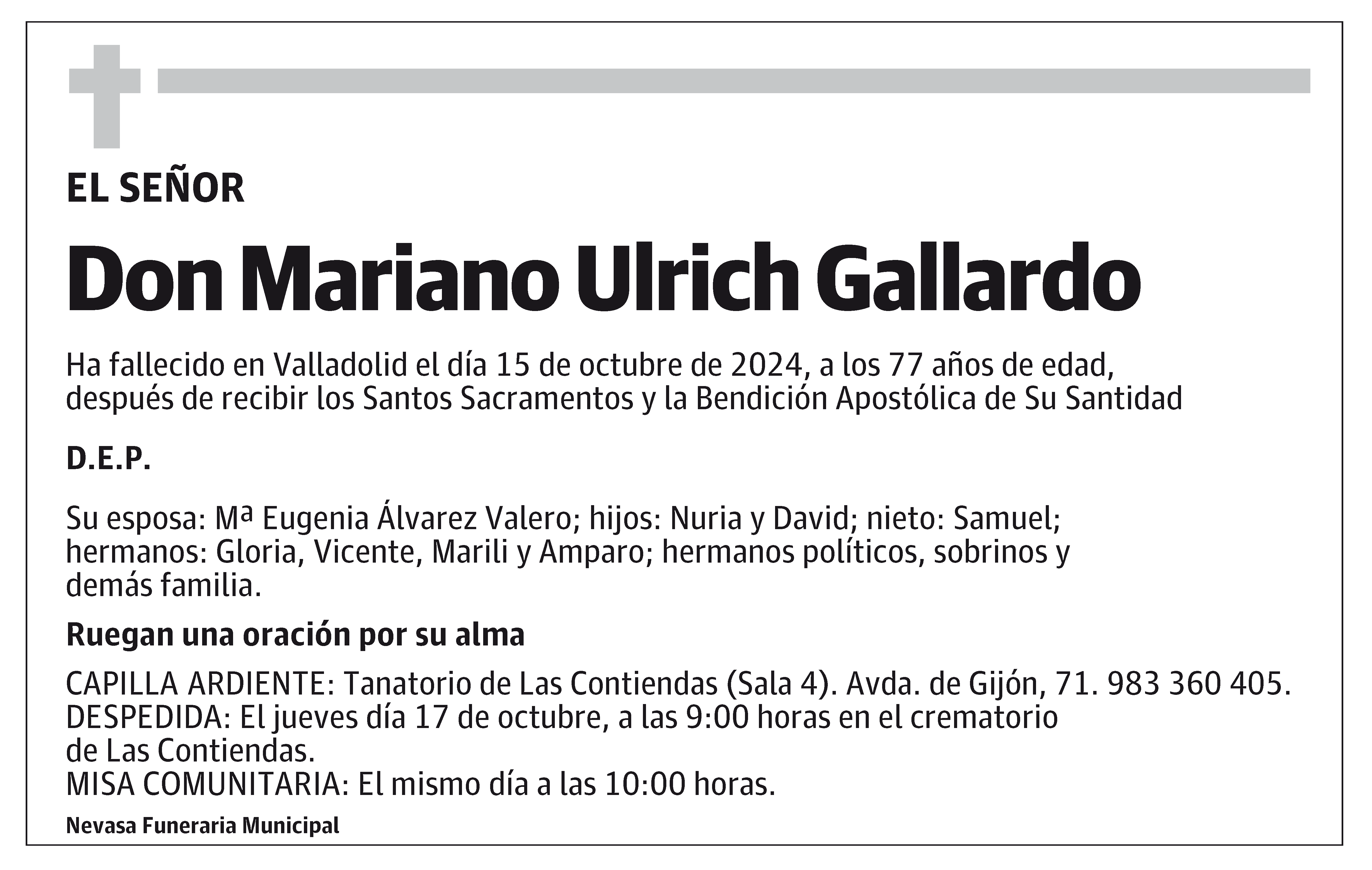 Mariano Ulrich Gallardo