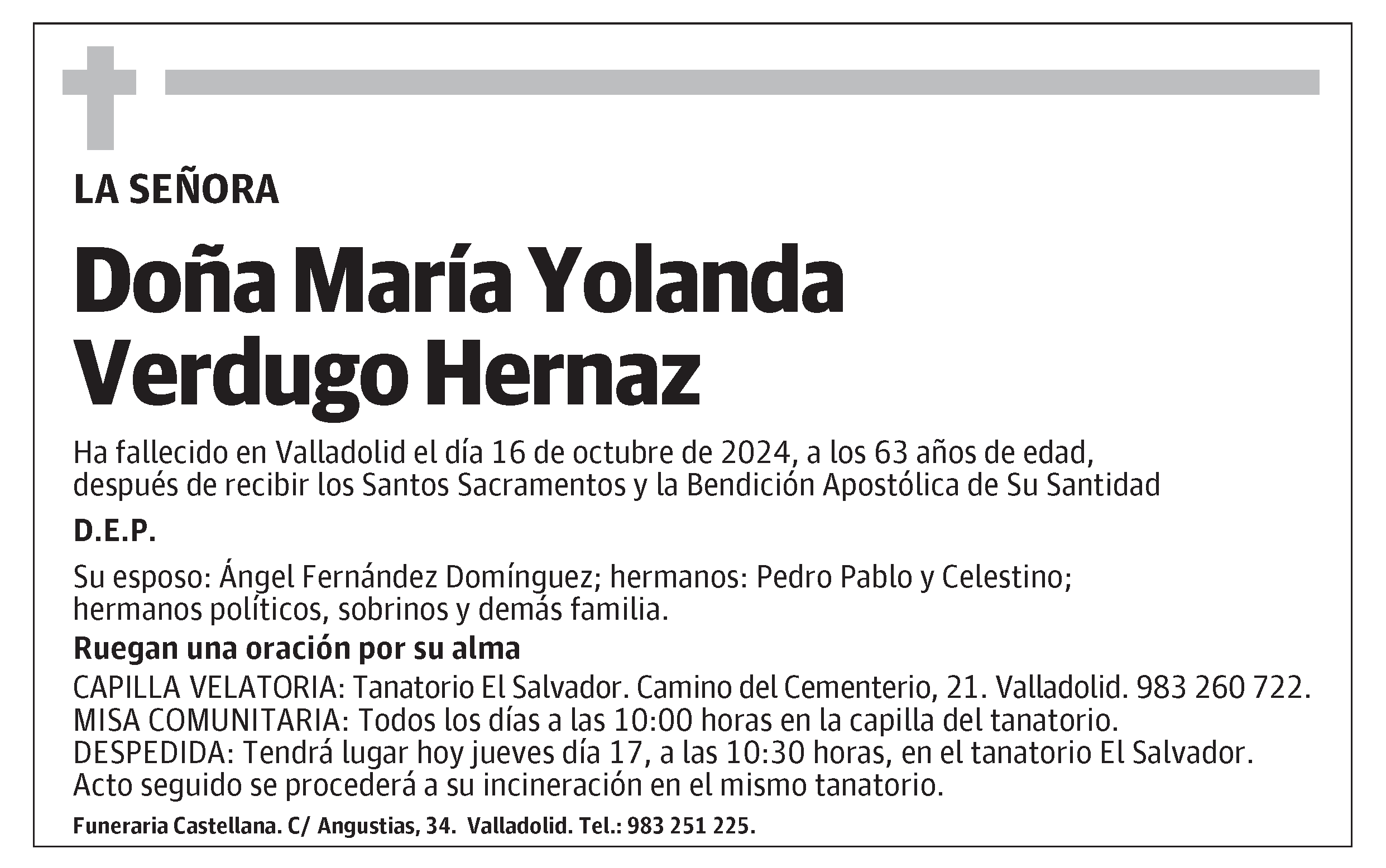 María Yolanda Verdugo Hernaz