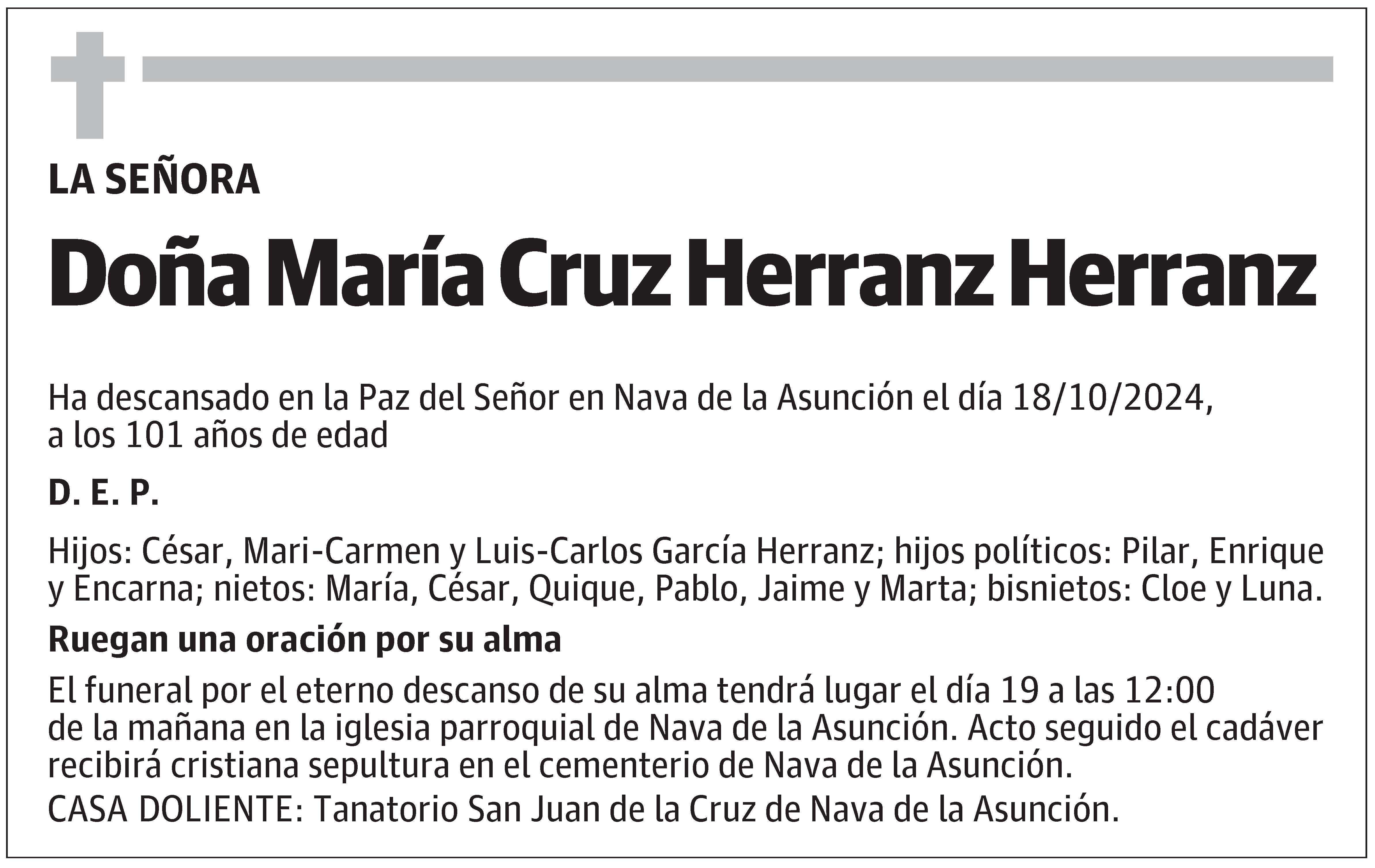 María Cruz Herranz Herranz