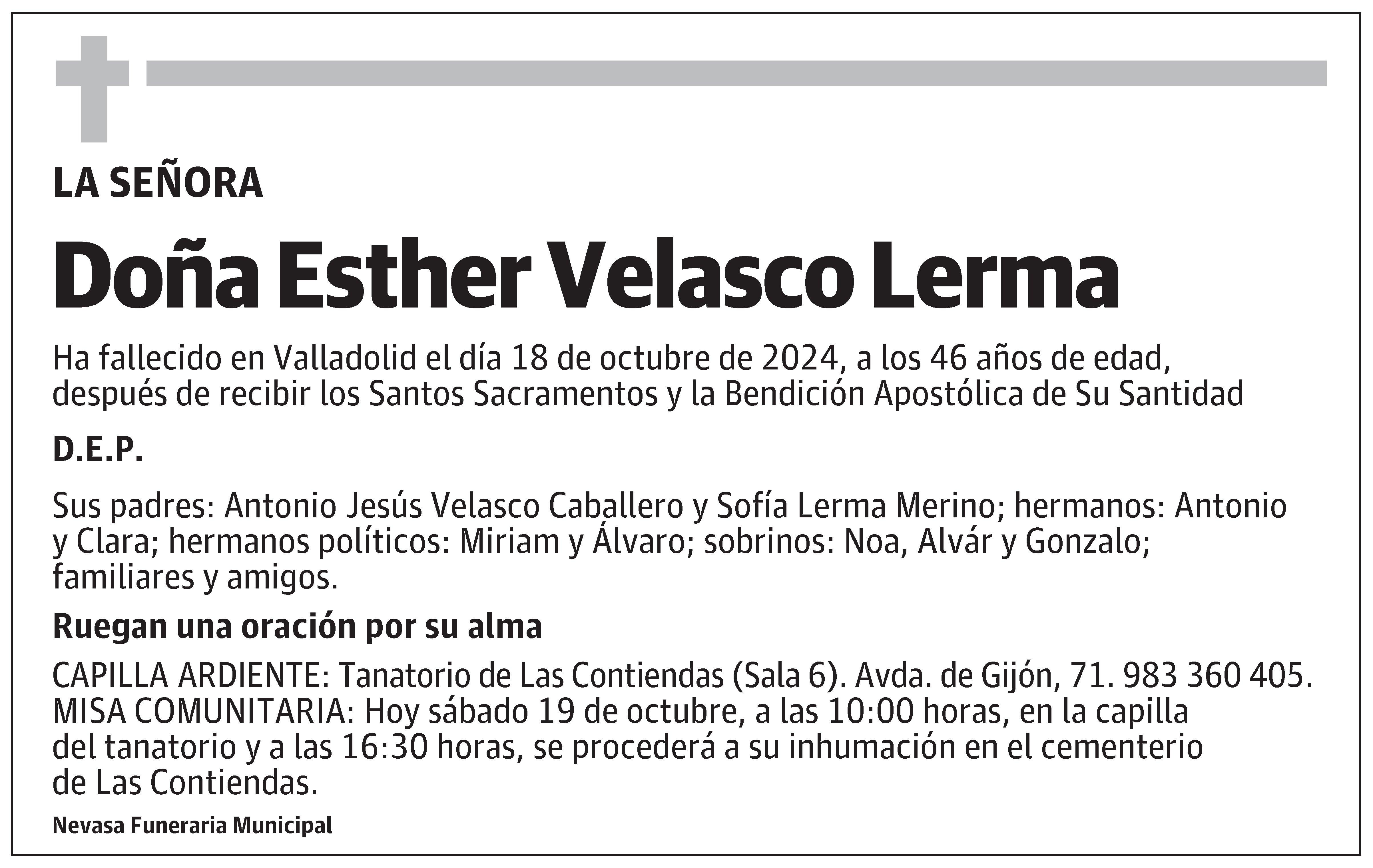 Esther Velasco Lerma