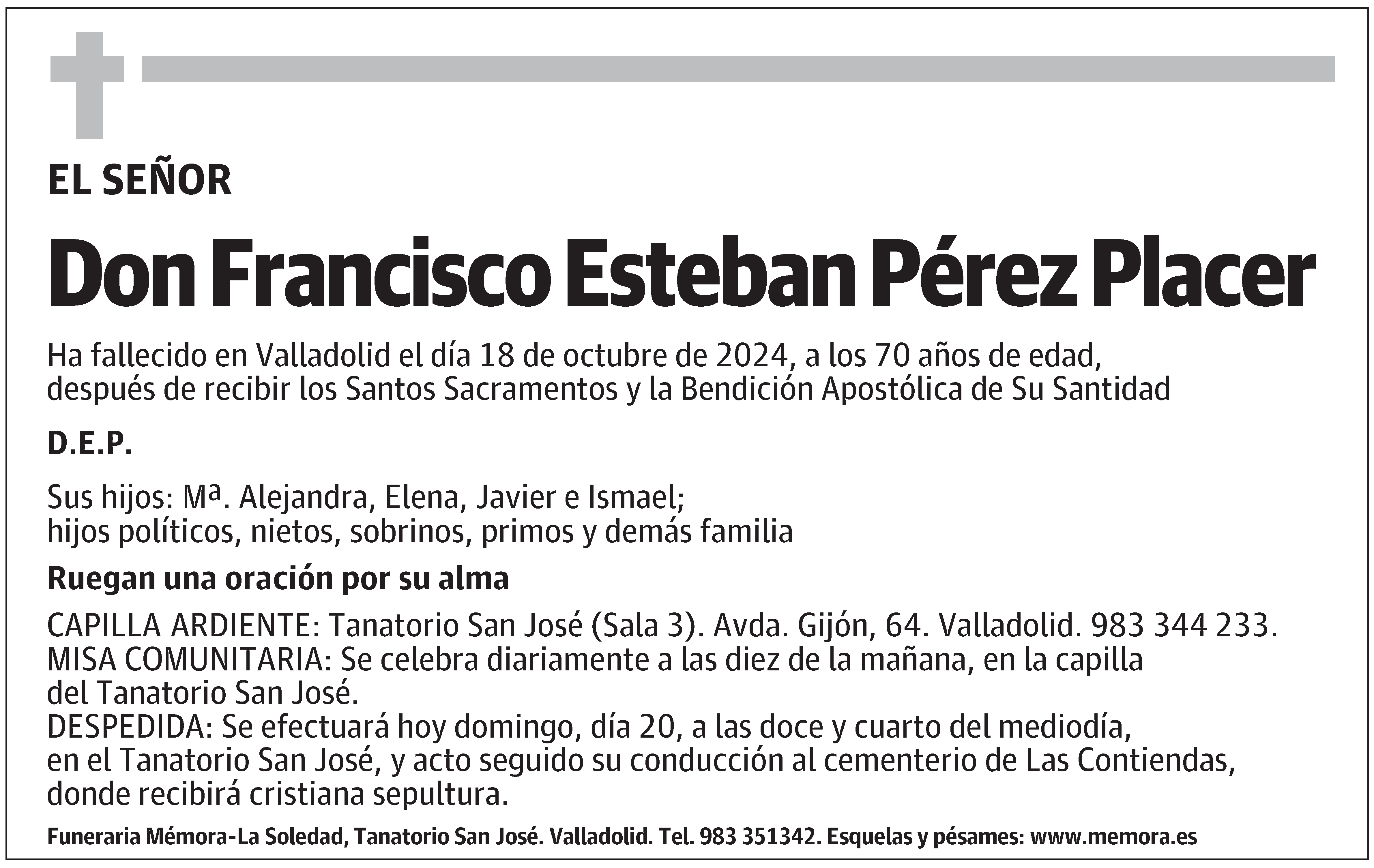 Francisco Esteban Pérez Placer