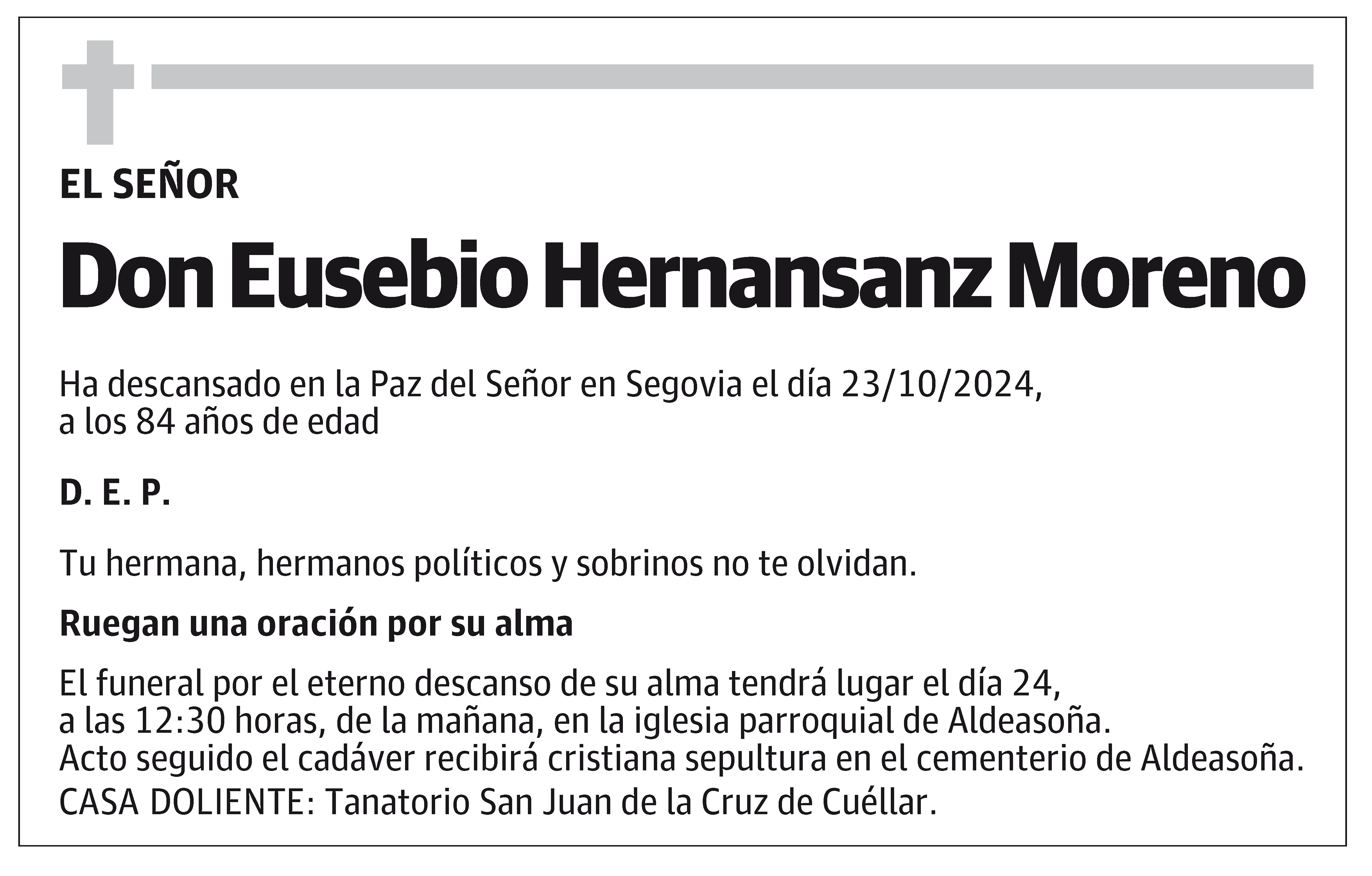 Eusebio Hernansanz Moreno
