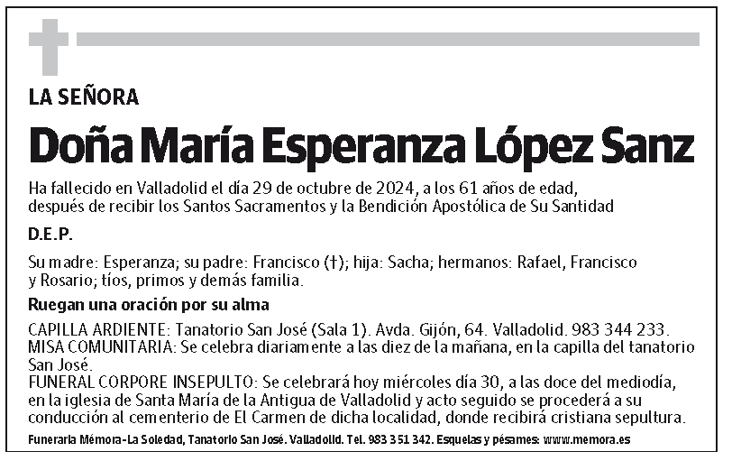 María Esperanza López Sanz