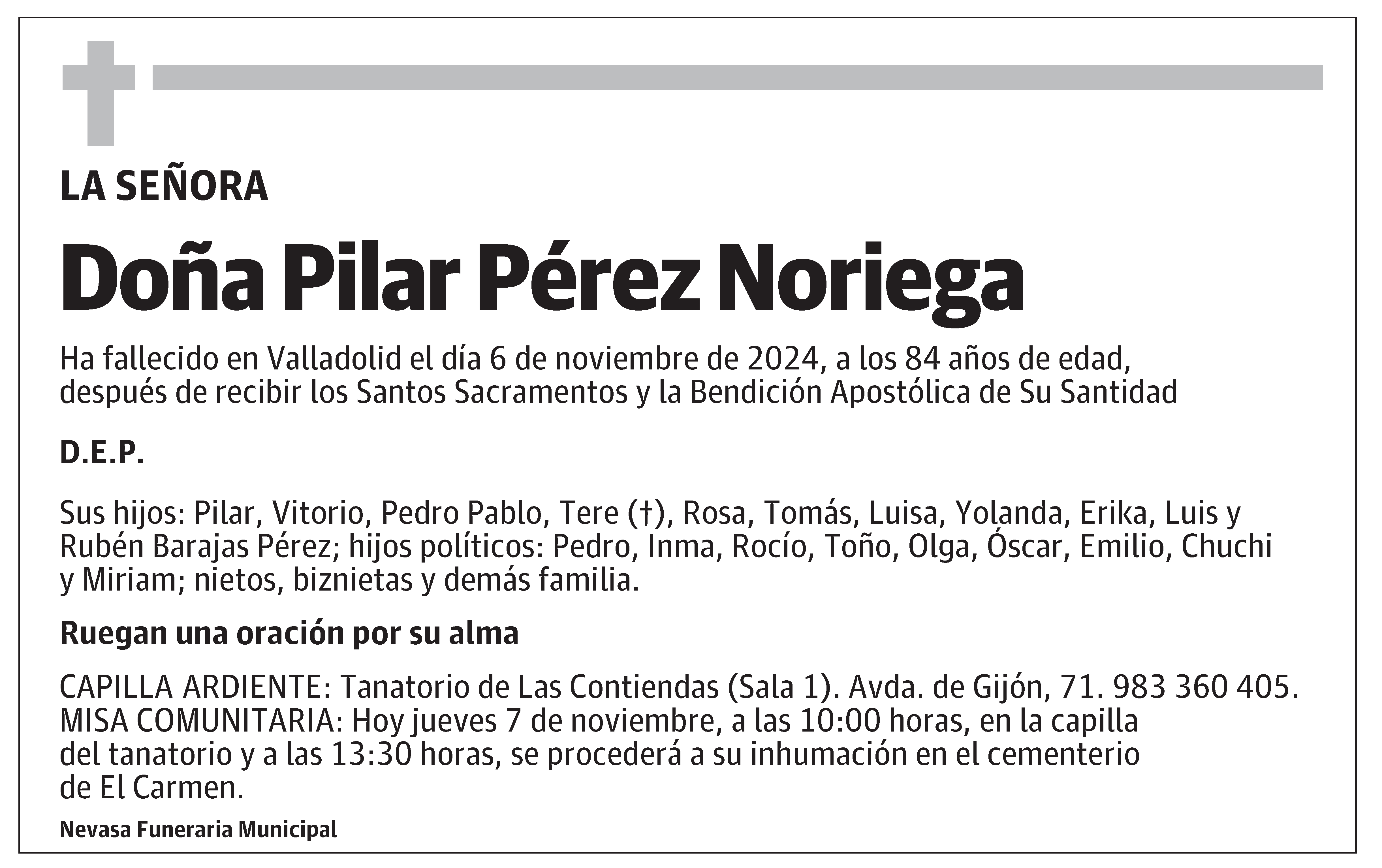 Pilar Pérez Noriega