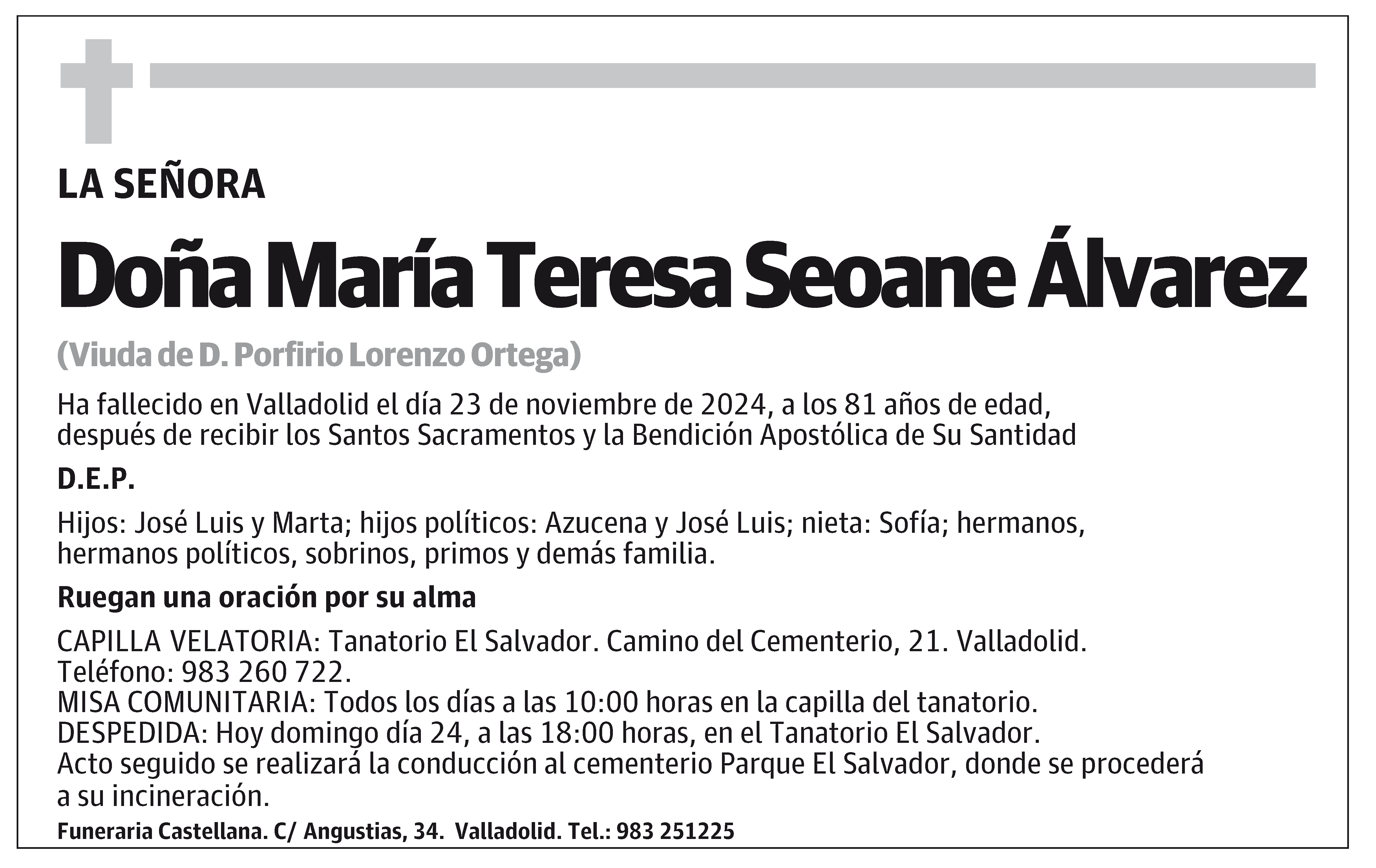 María Teresa Seoane Álvarez