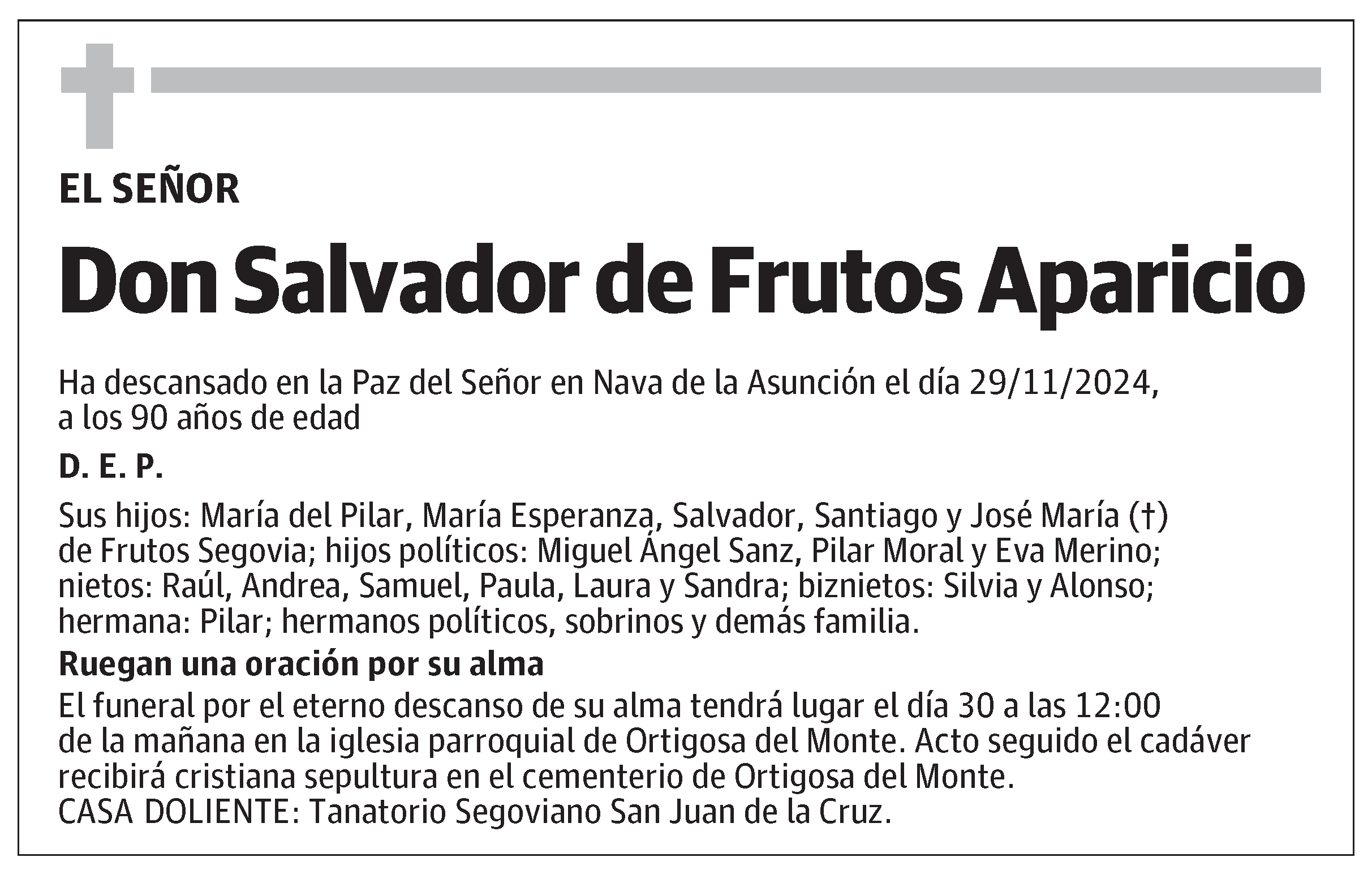 Salvador de Frutos Aparicio