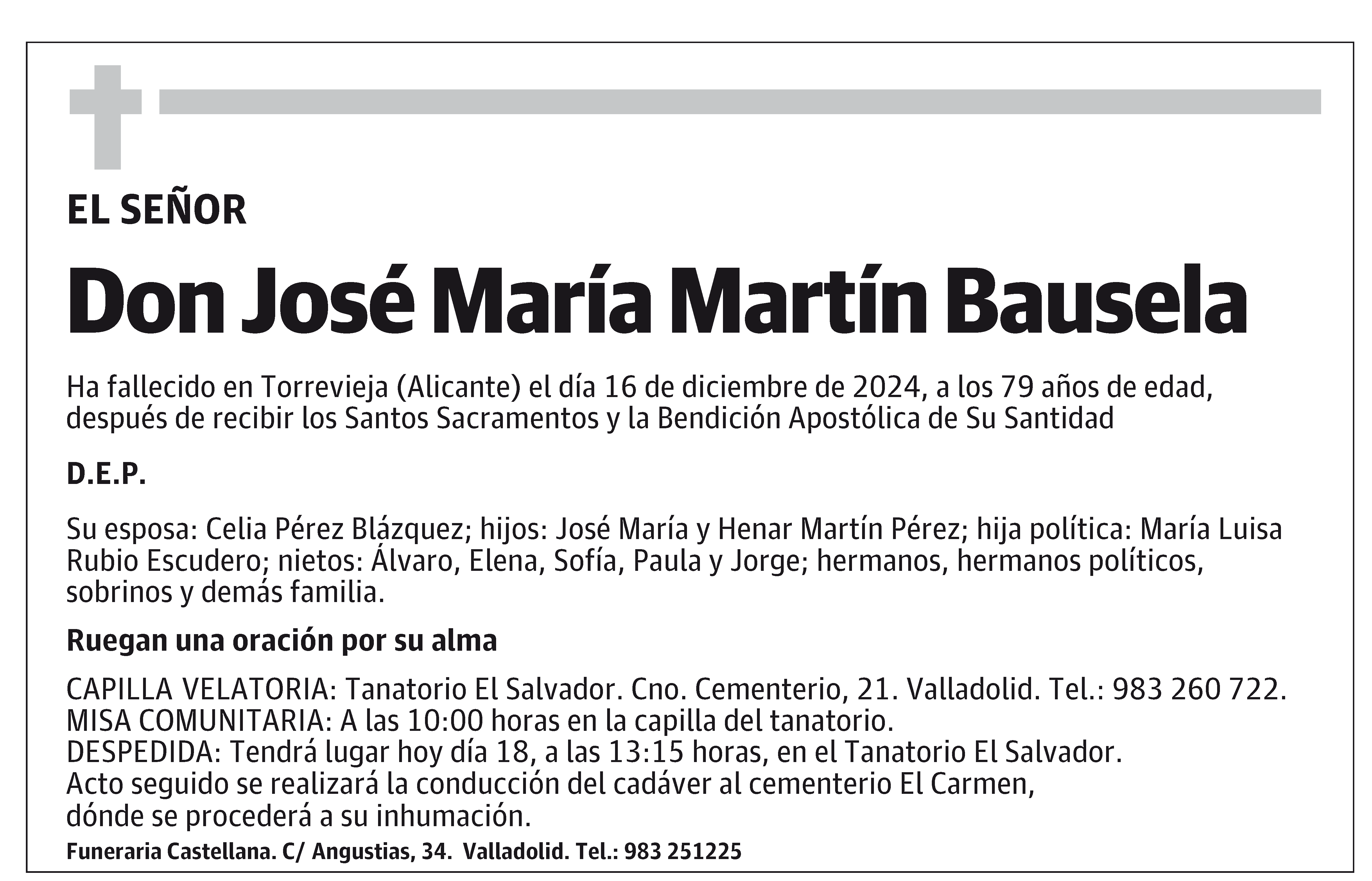 José María Martín Bausela