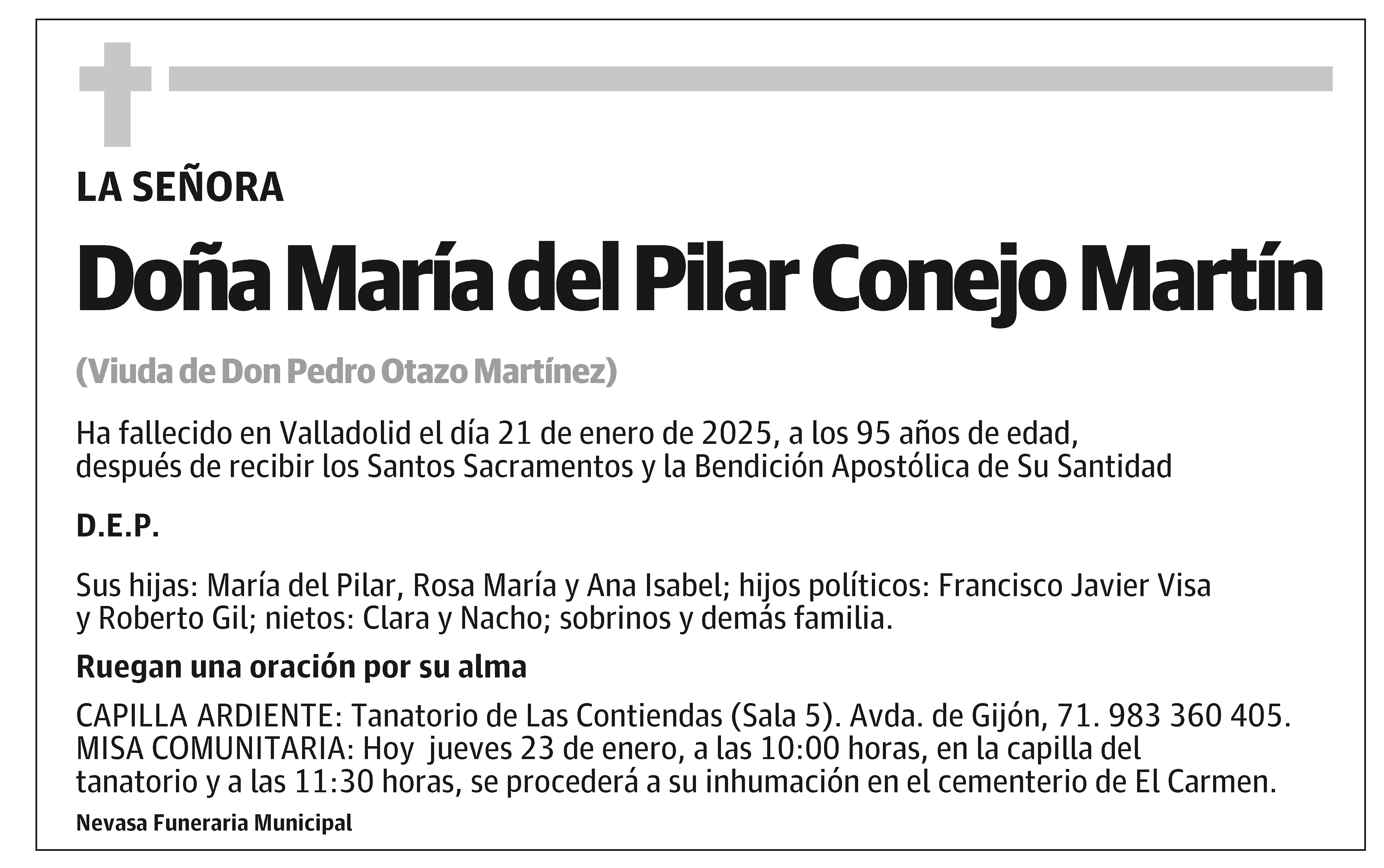 María del Pilar Conejo Martín