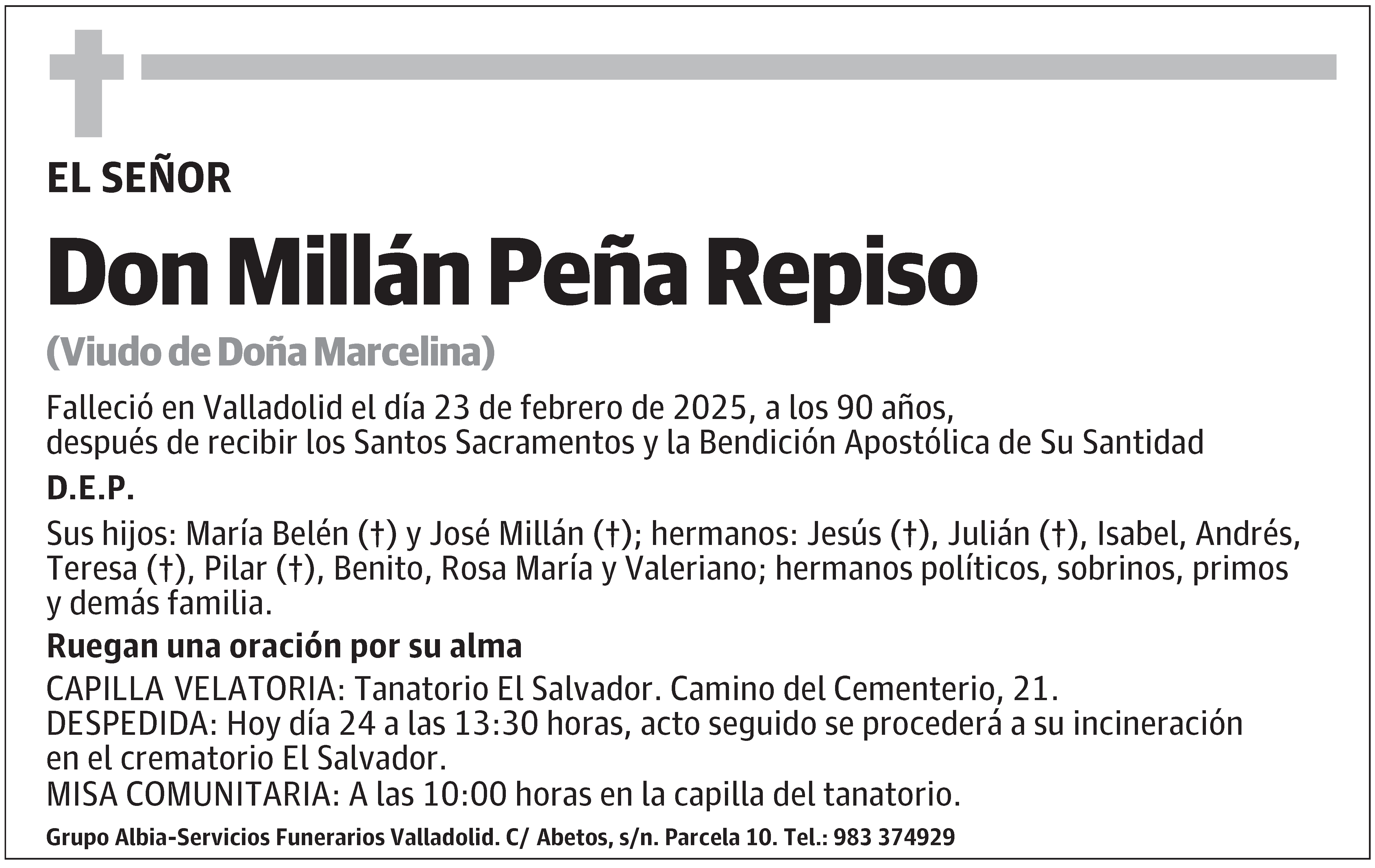 Millán Peña Repiso