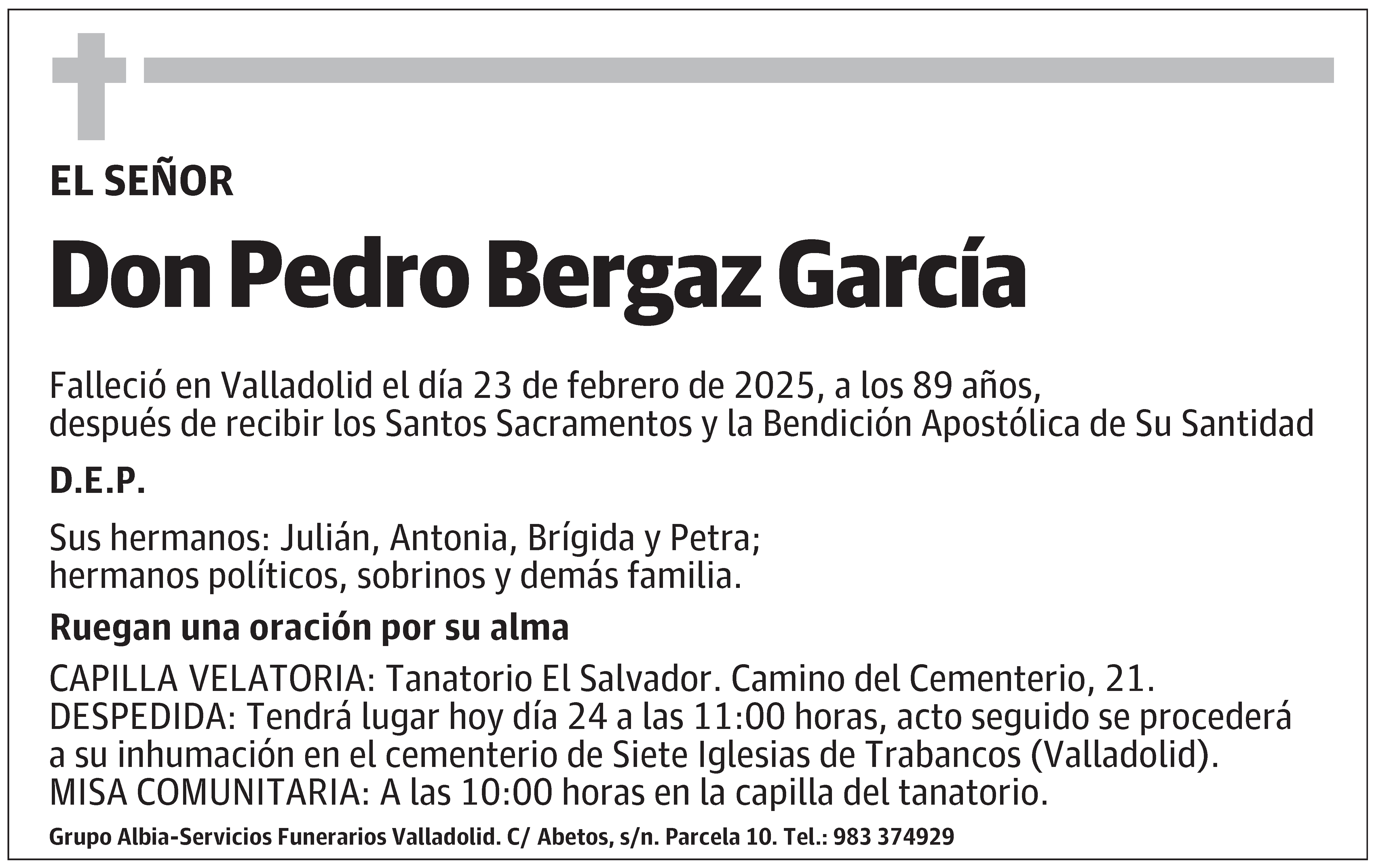 Pedro Bergaz García