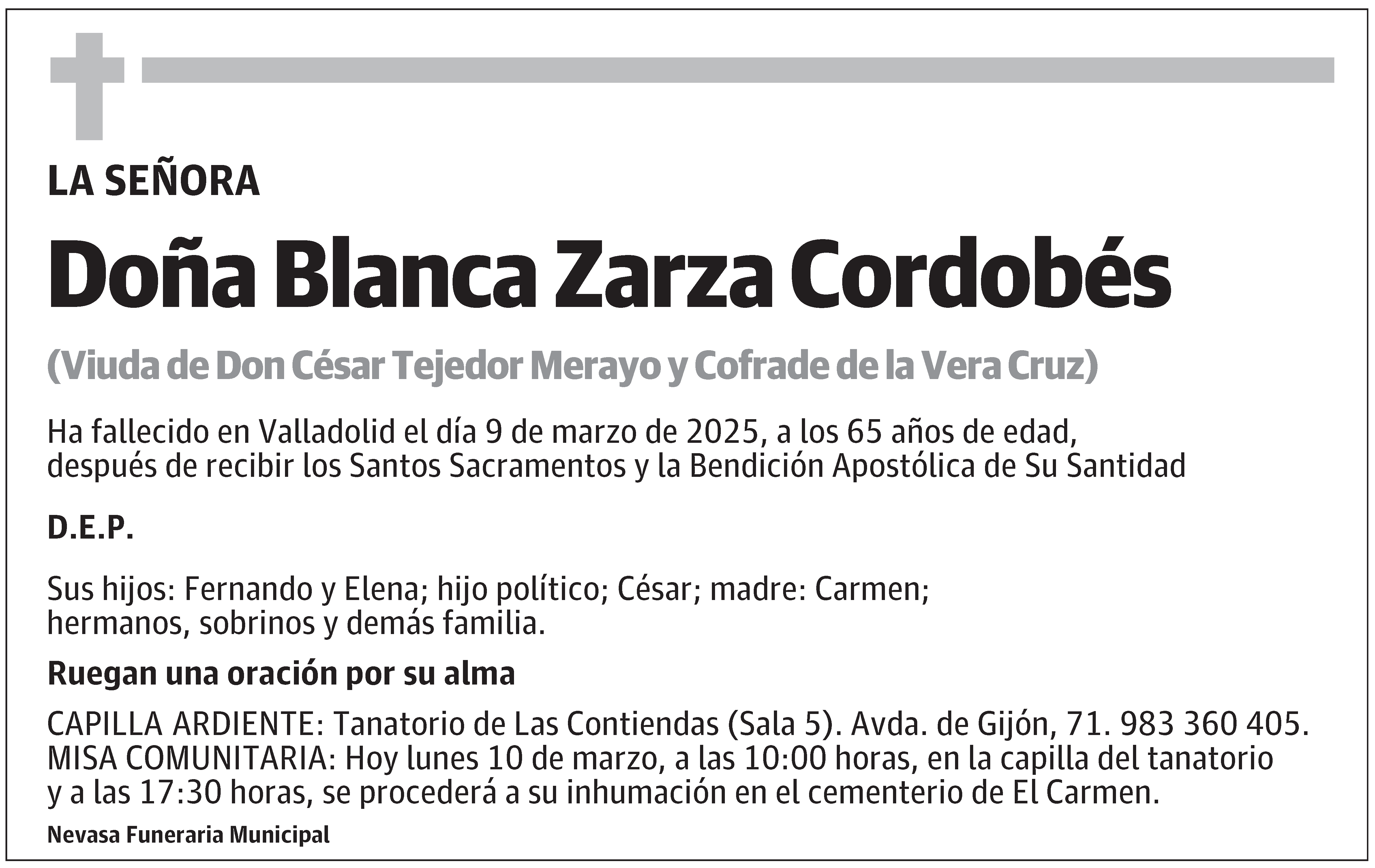 Blanca Zarza Cordobés