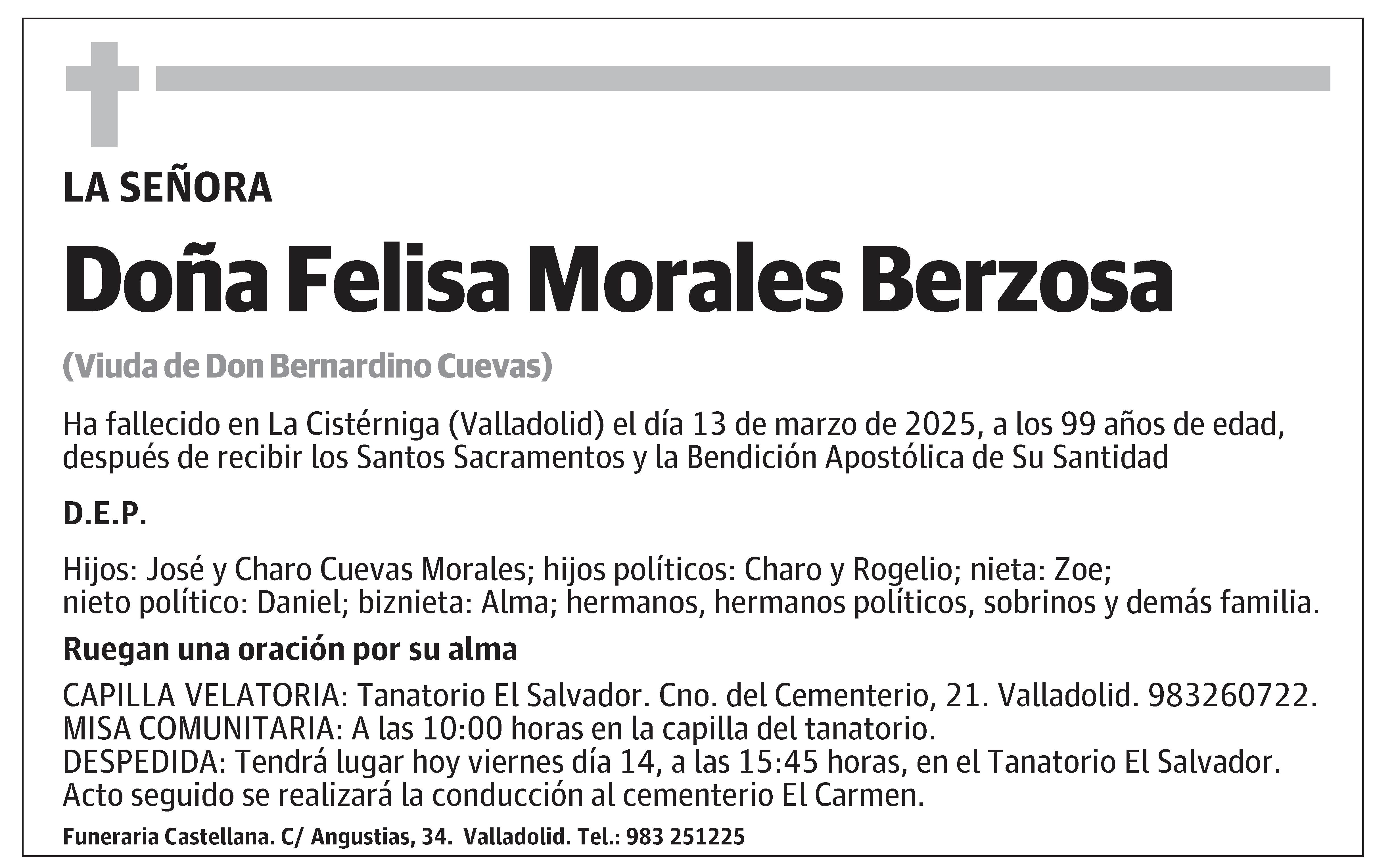 Felisa Morales Berzosa
