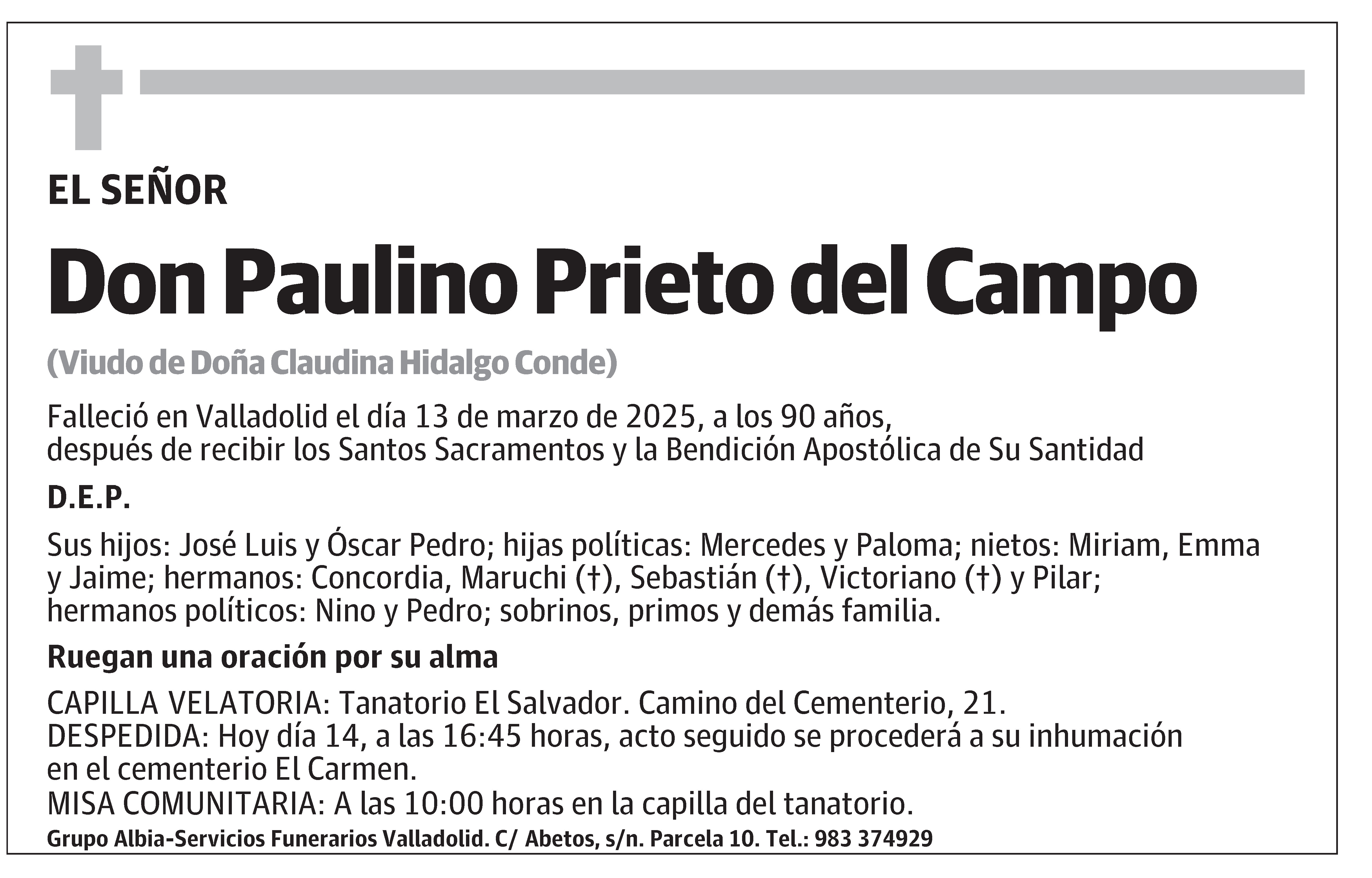 Paulino Prieto del Campo