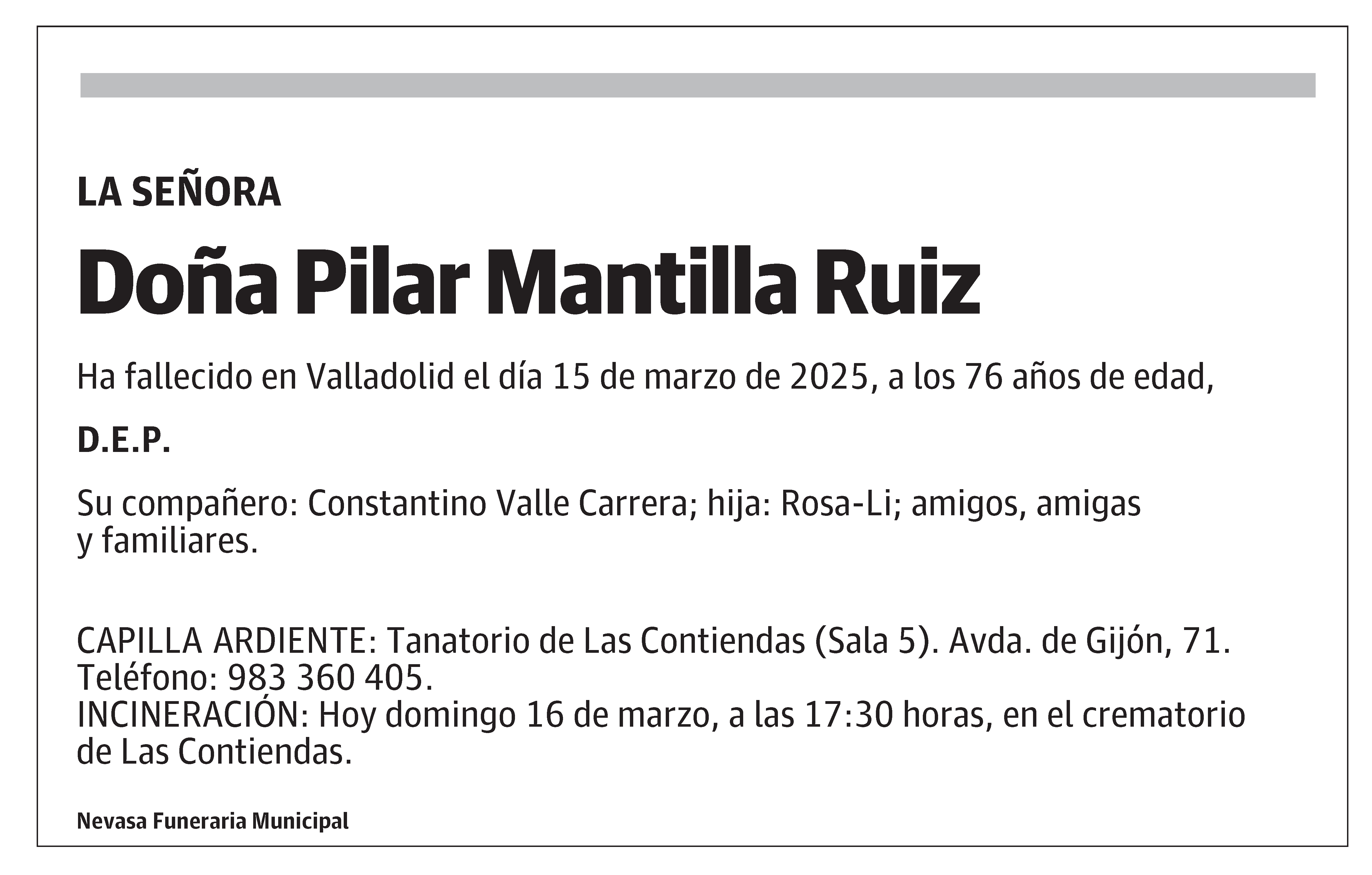 Pilar Mantilla Ruiz
