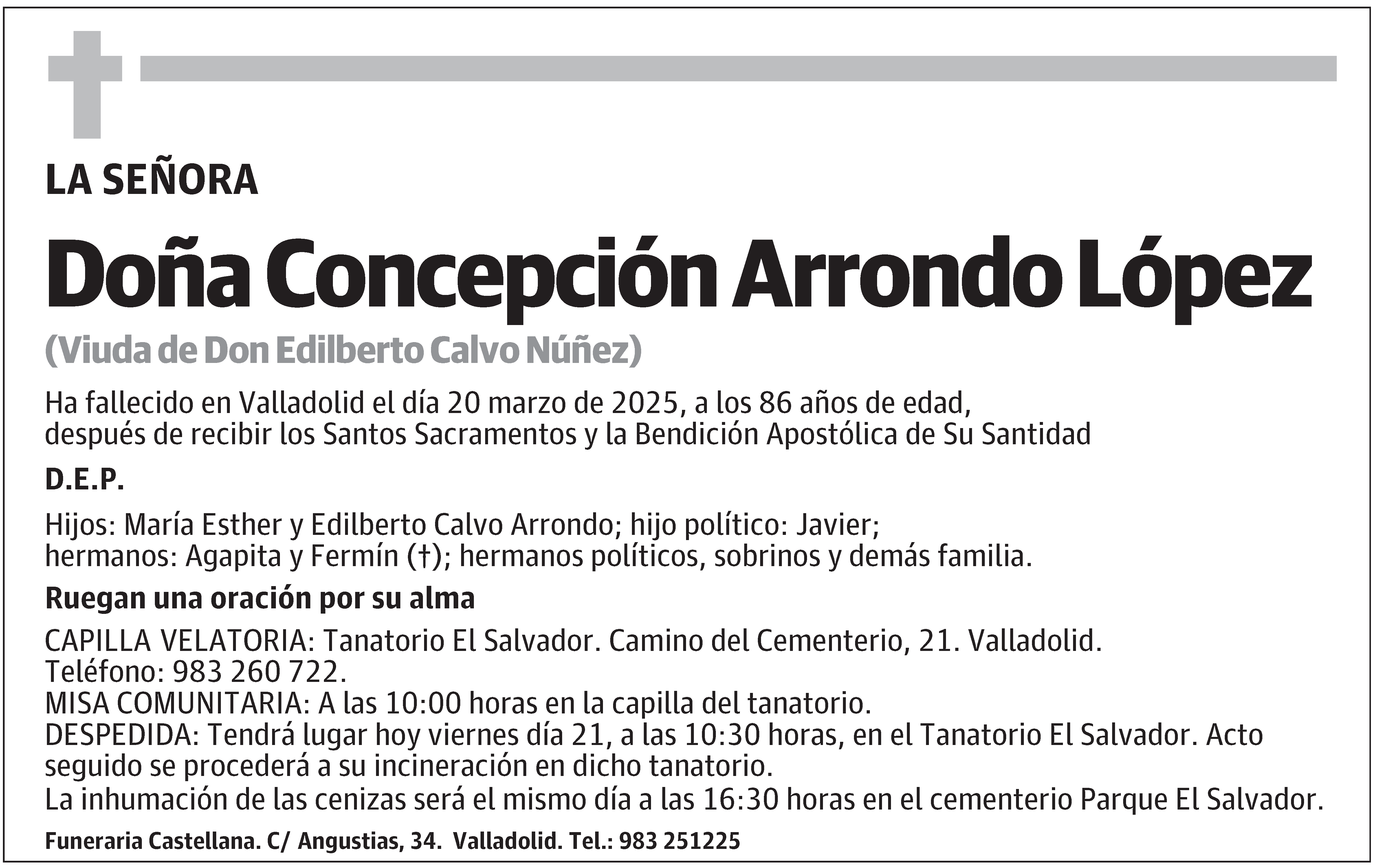 Concepción Arrondo López