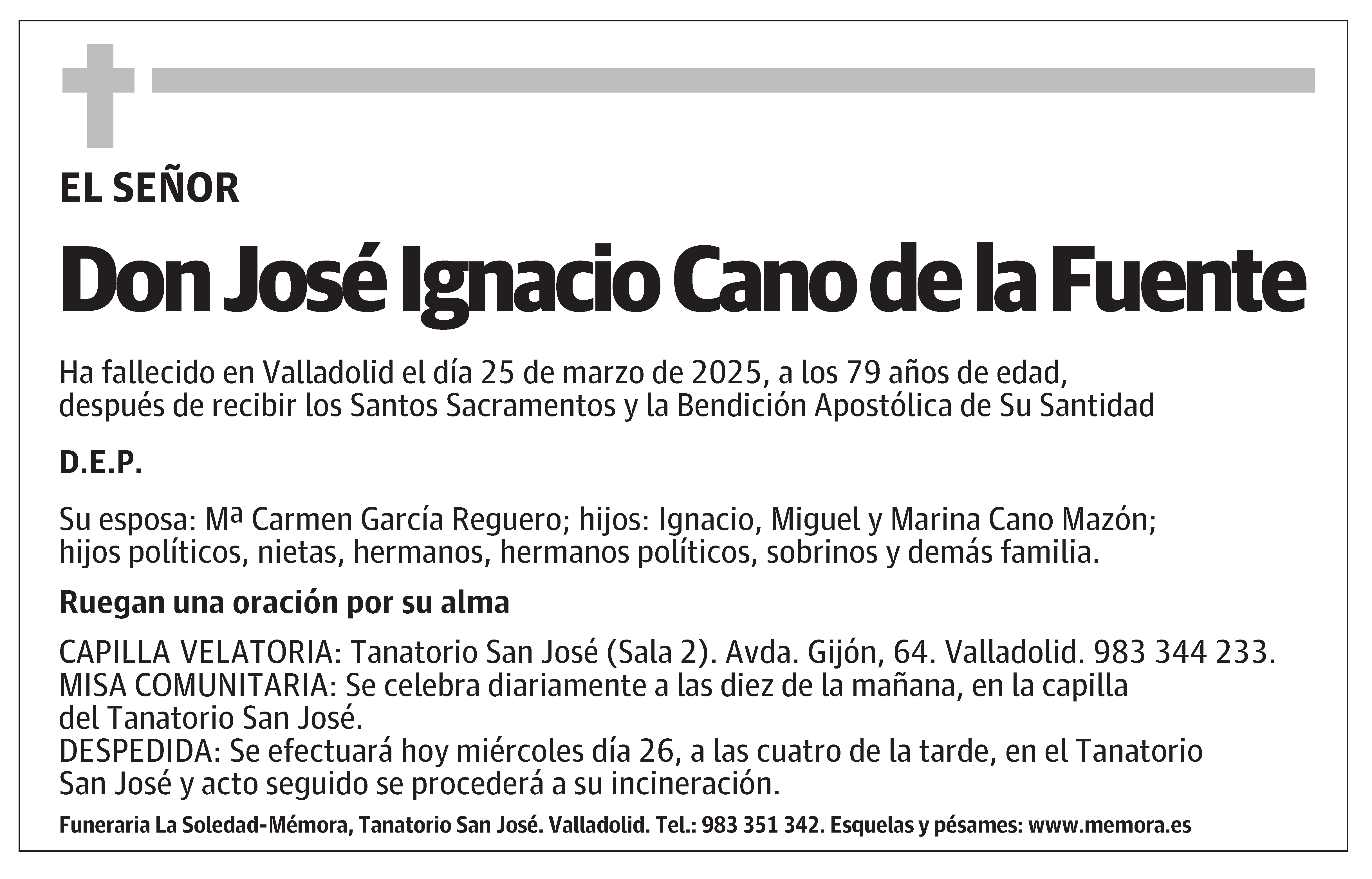 José Ignacio Cano de la Fuente