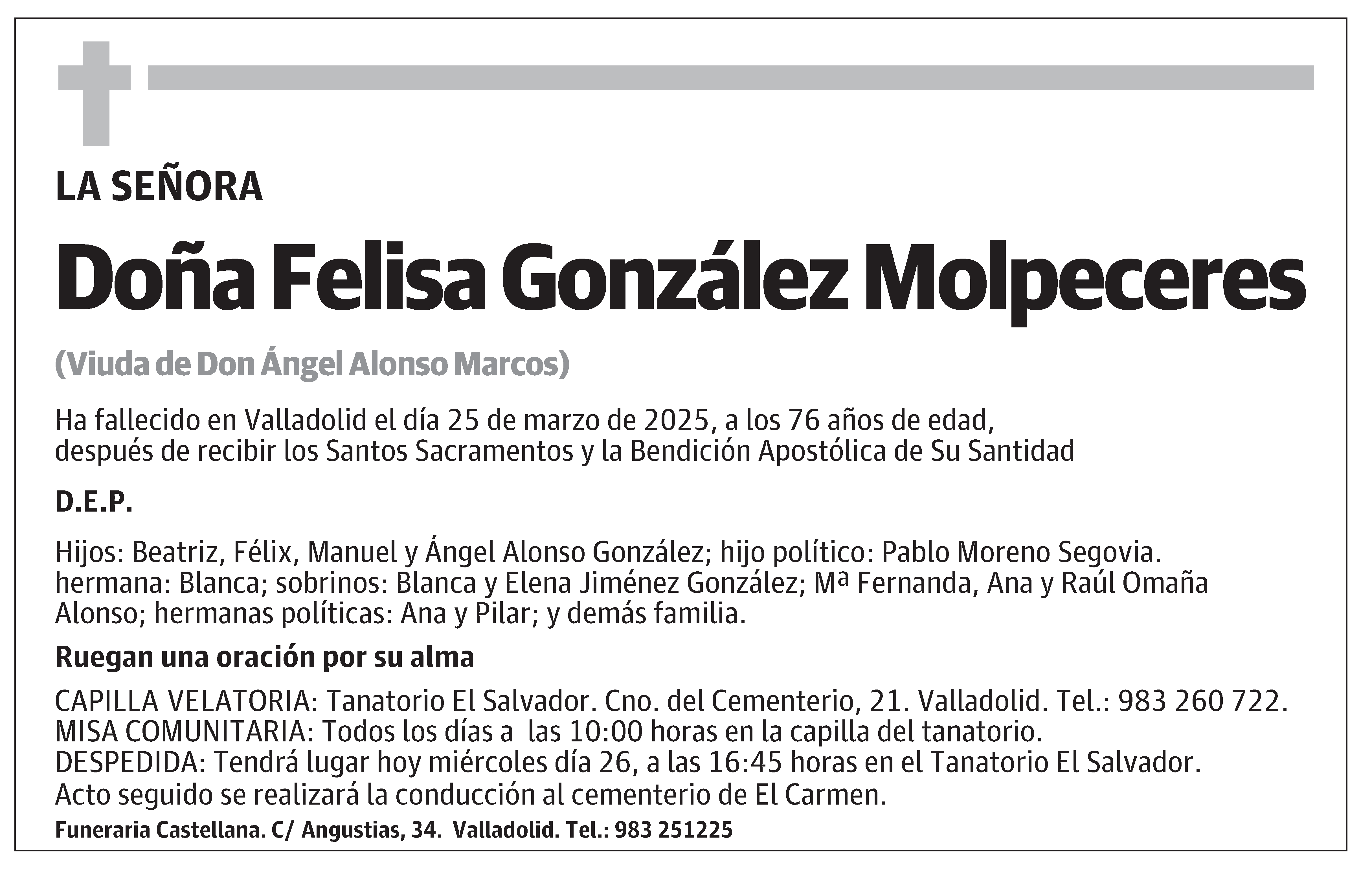 Felisa González Molpeceres