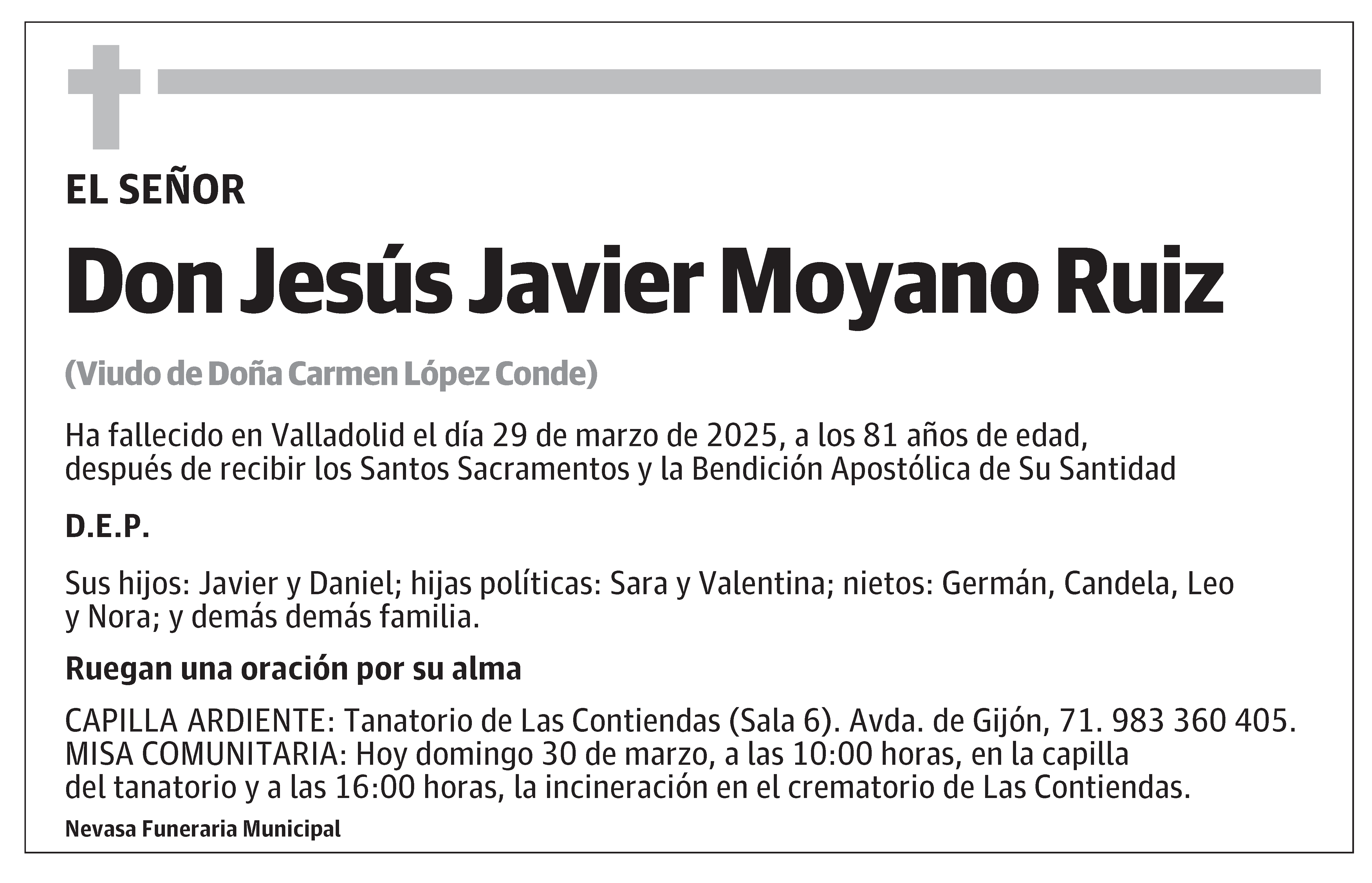 Jesús Javier Moyano Ruiz