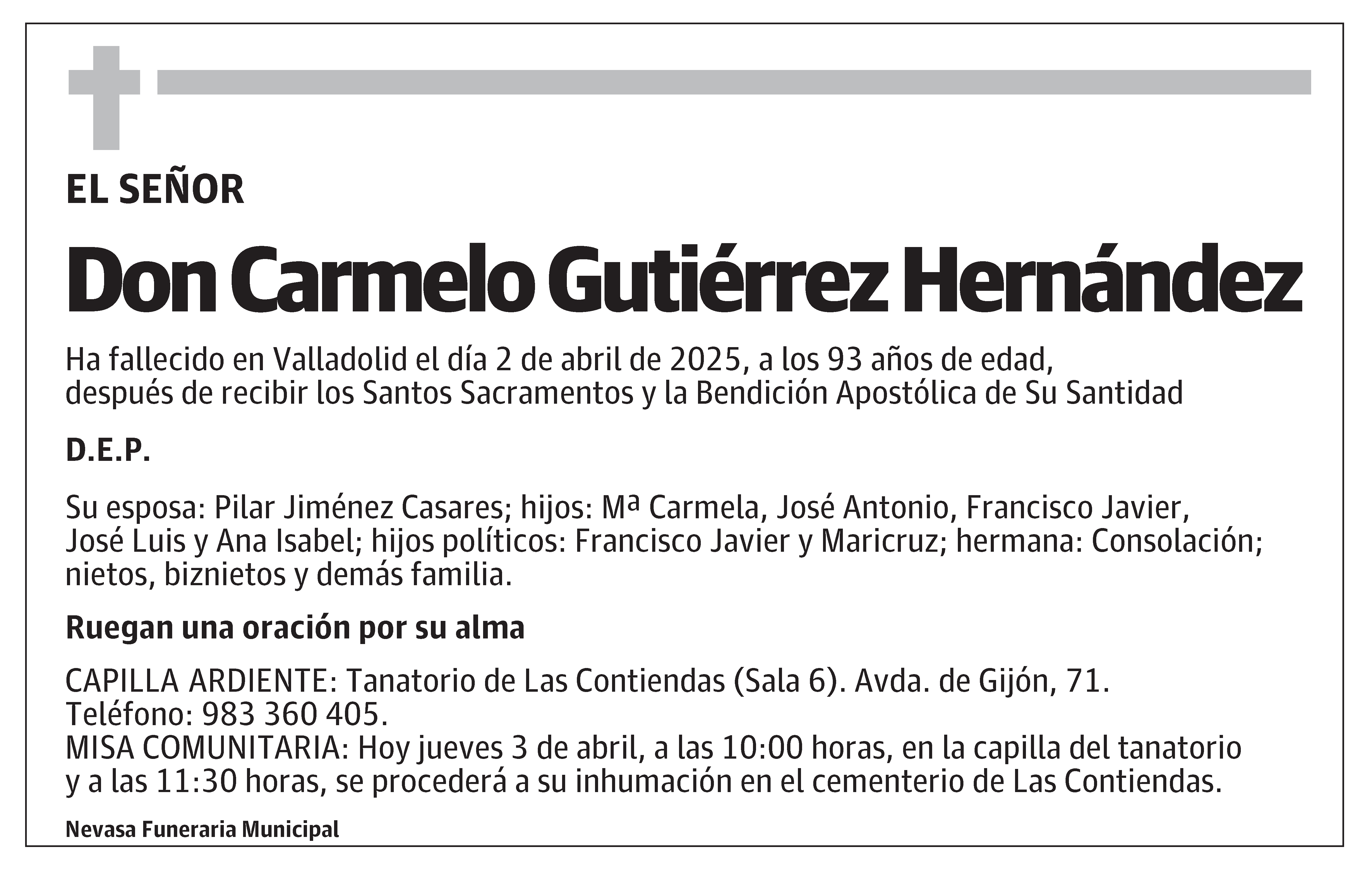 Carmelo Gutiérrez Hernández
