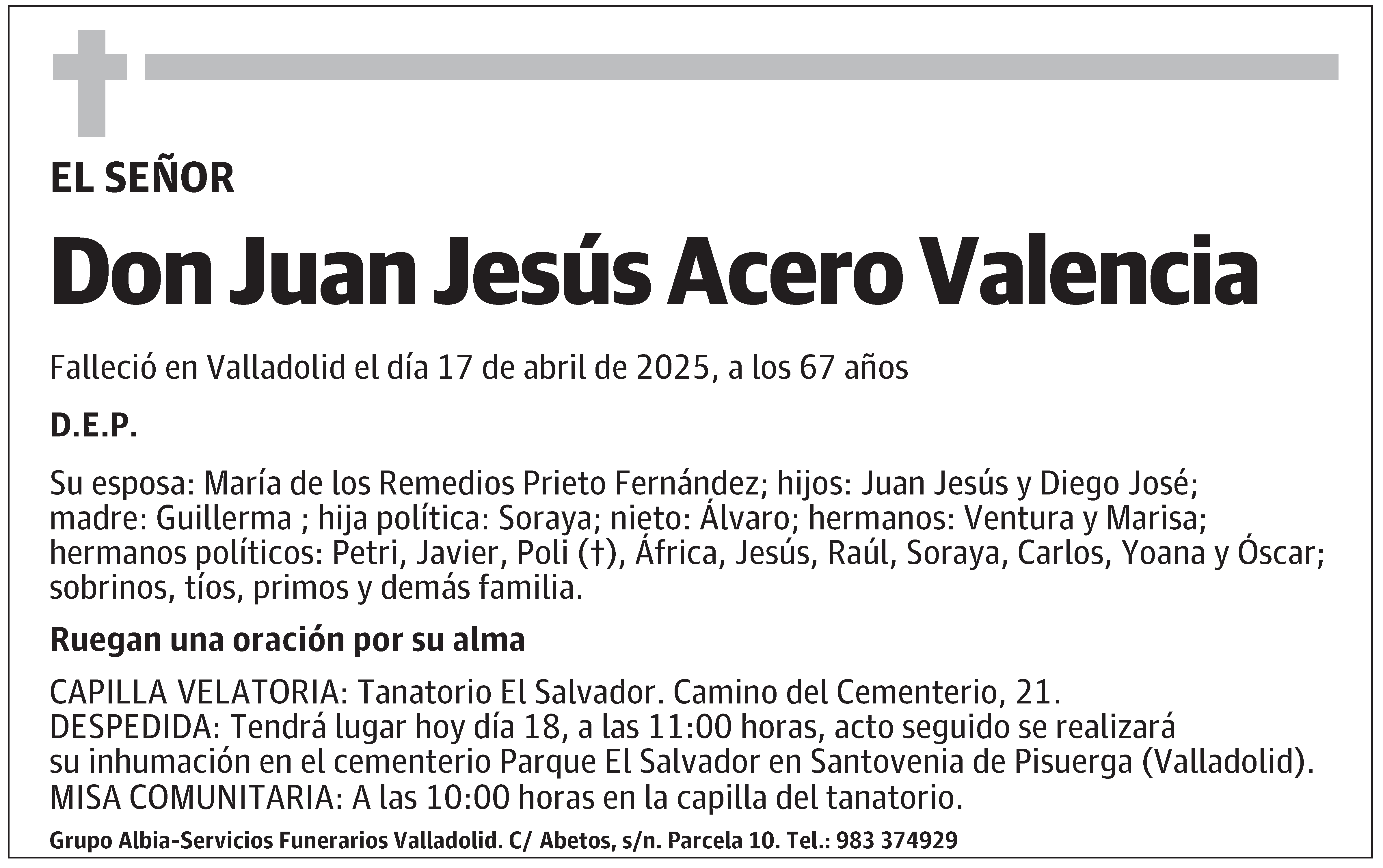 Juan Jesús Acero Valencia