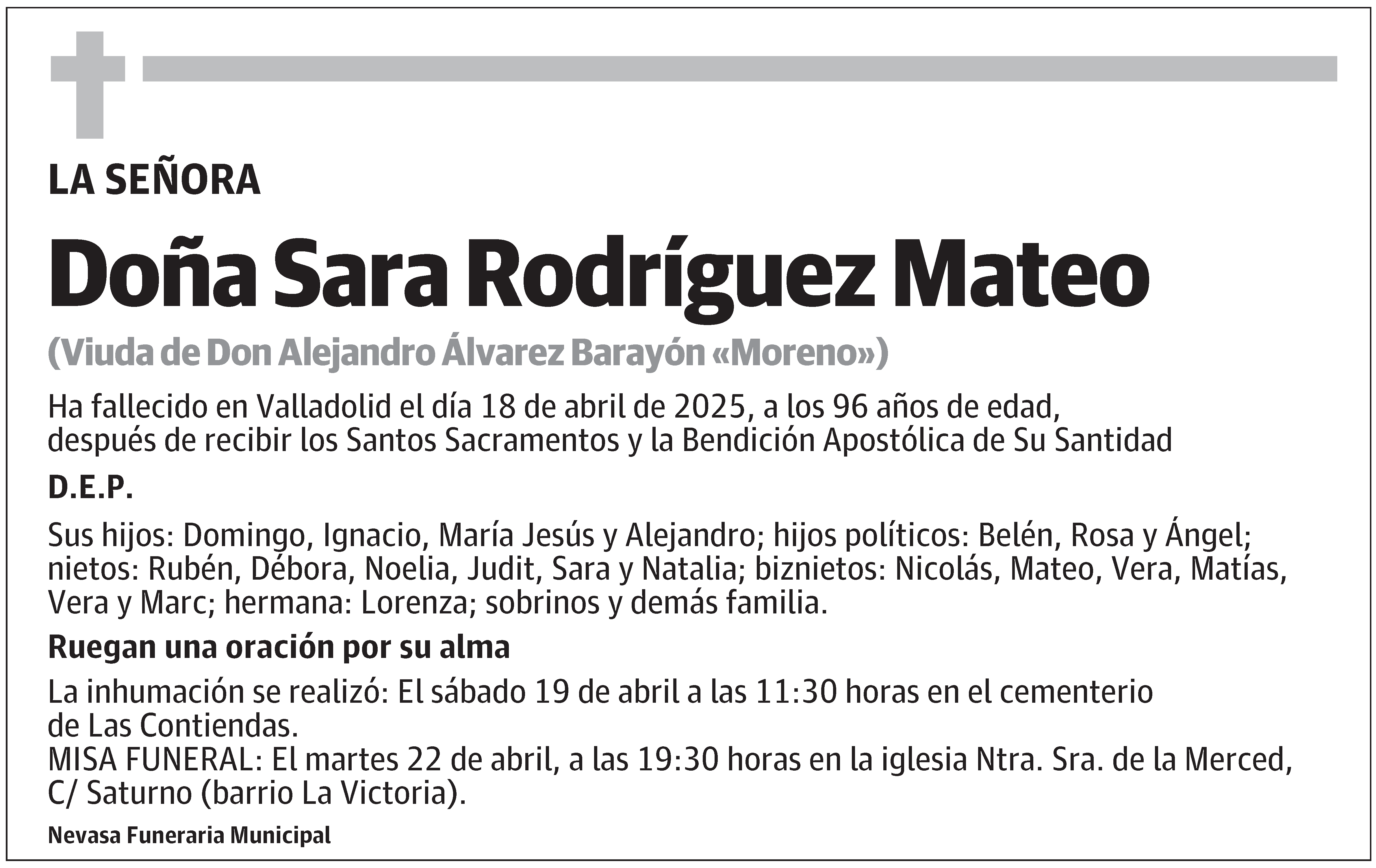 Sara Rodríguez Mateo