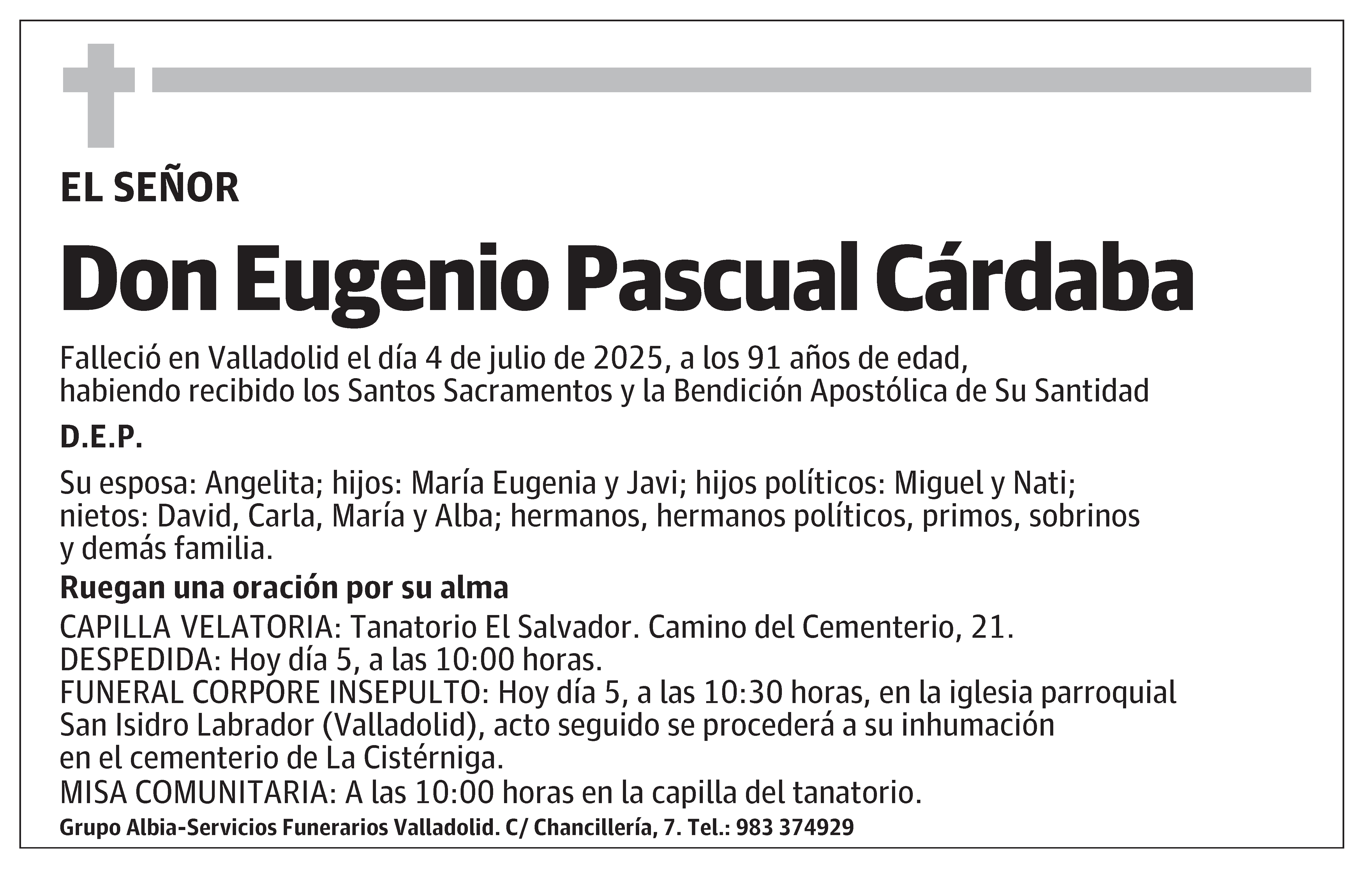 Eugenio Pascual Cárdaba