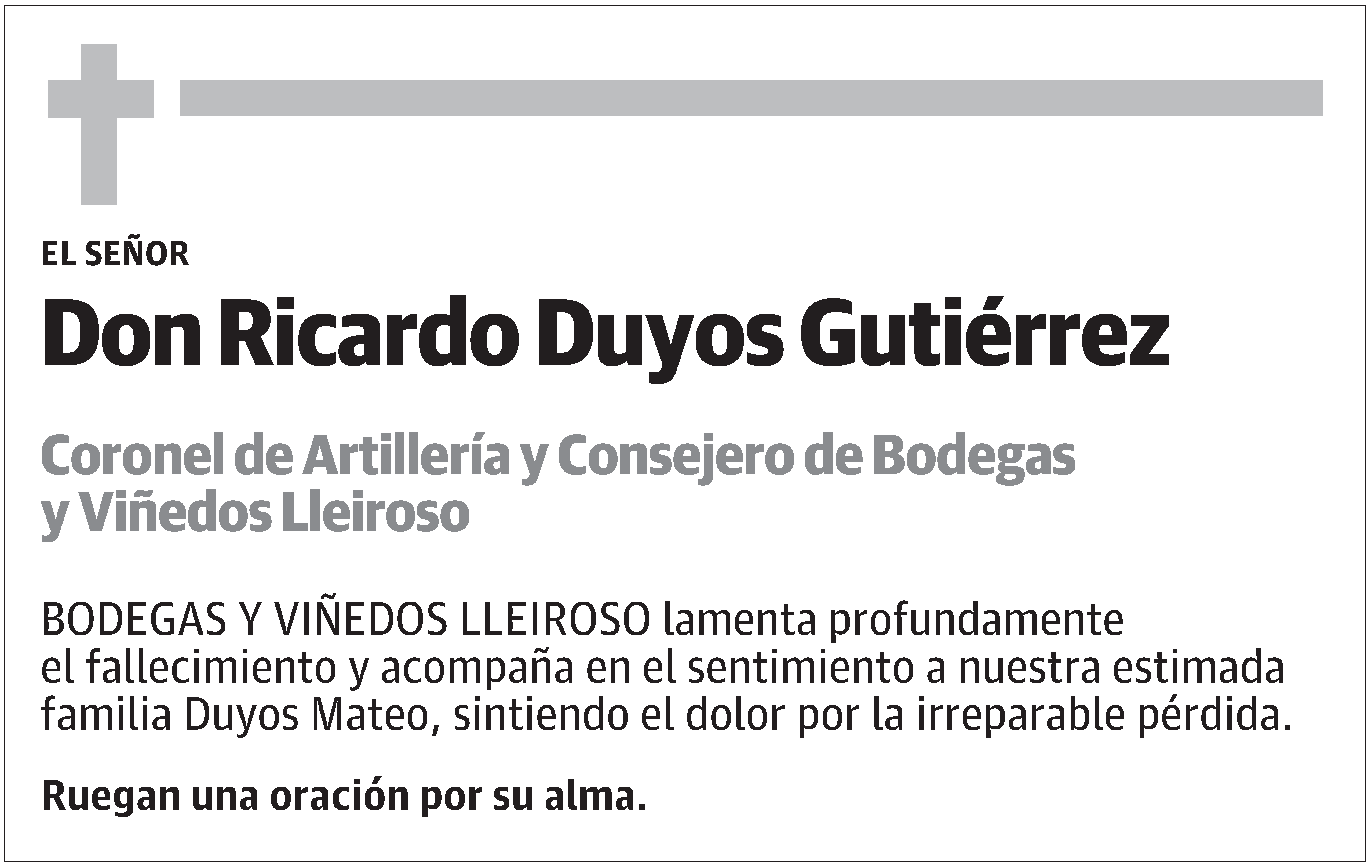 Ricardo Duyos Gutiérrez