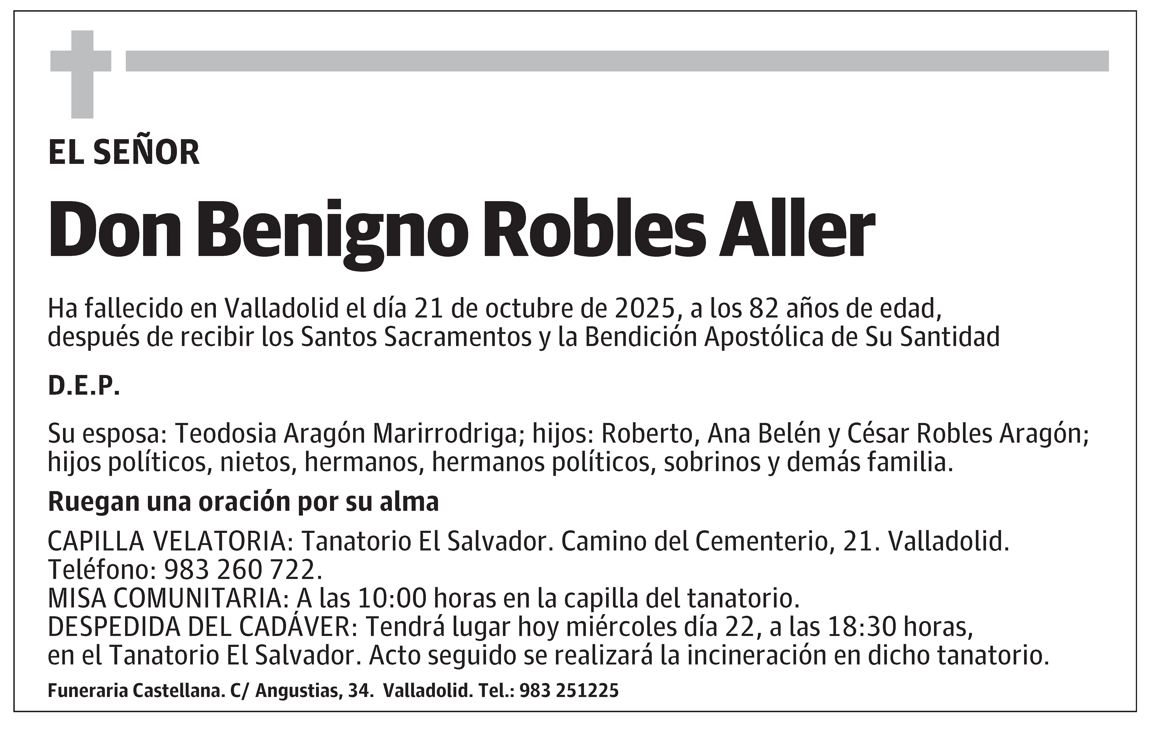 Benigno Robles Aller