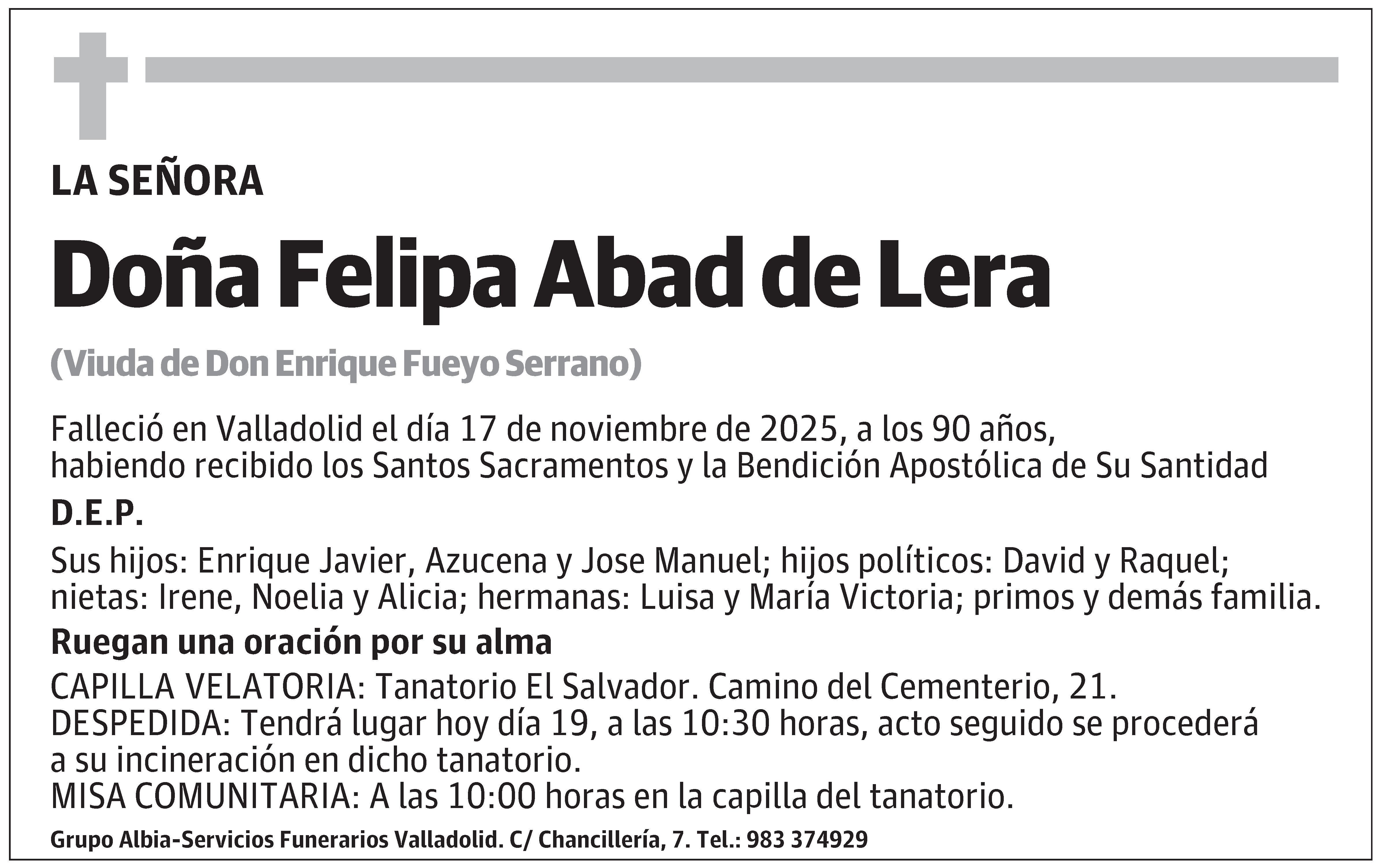 Felipa Abad de Lera