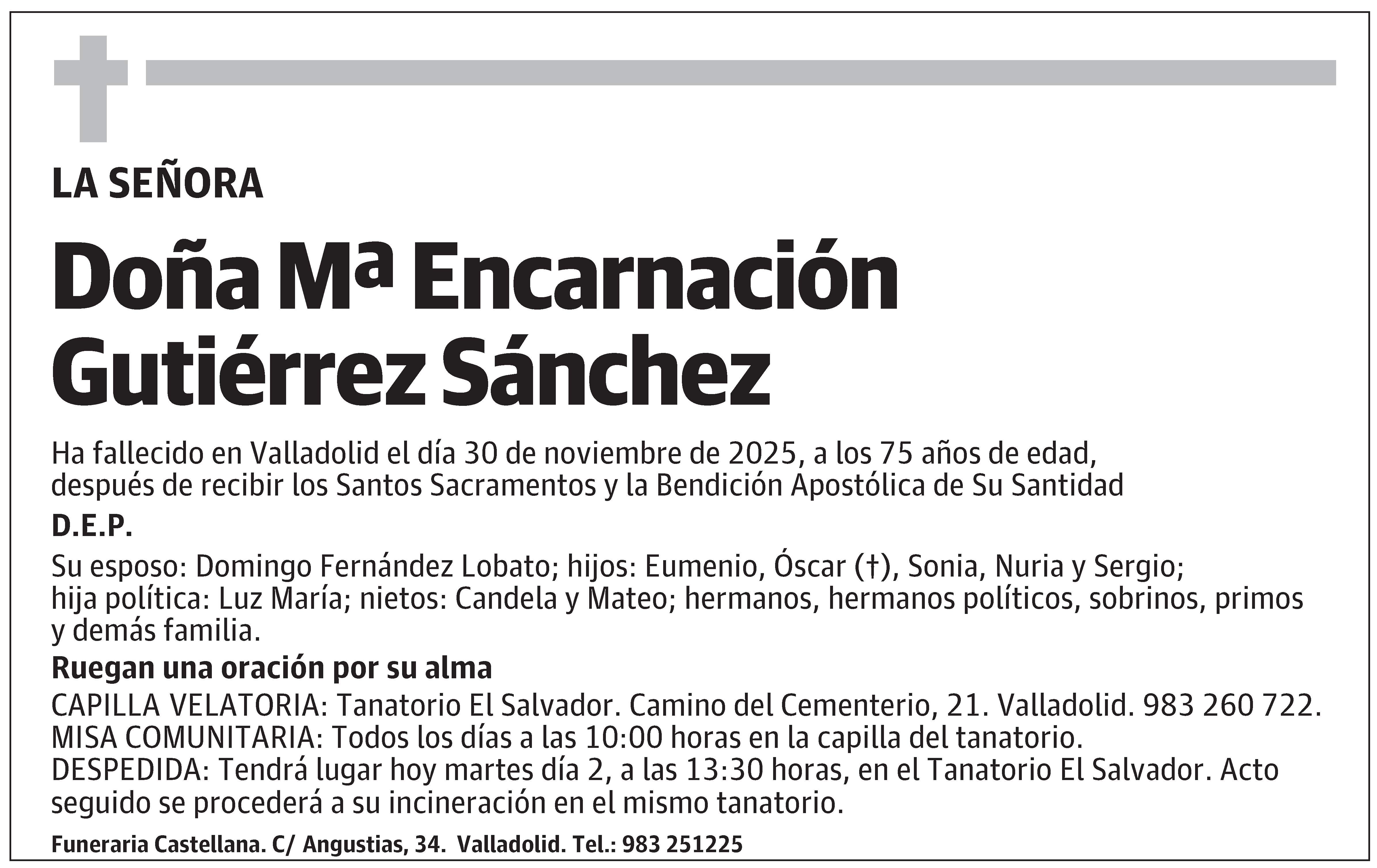 Mª Encarnación Gutiérrez Sánchez