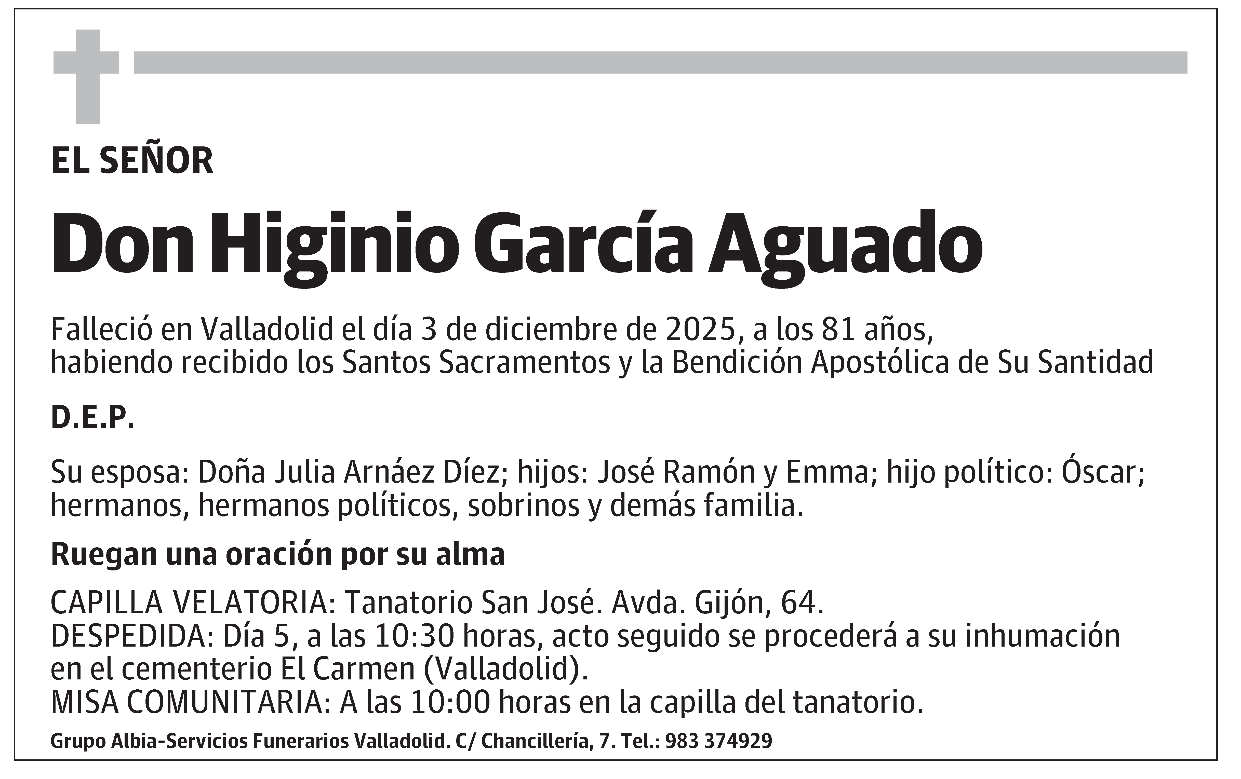 Higinio García Aguado