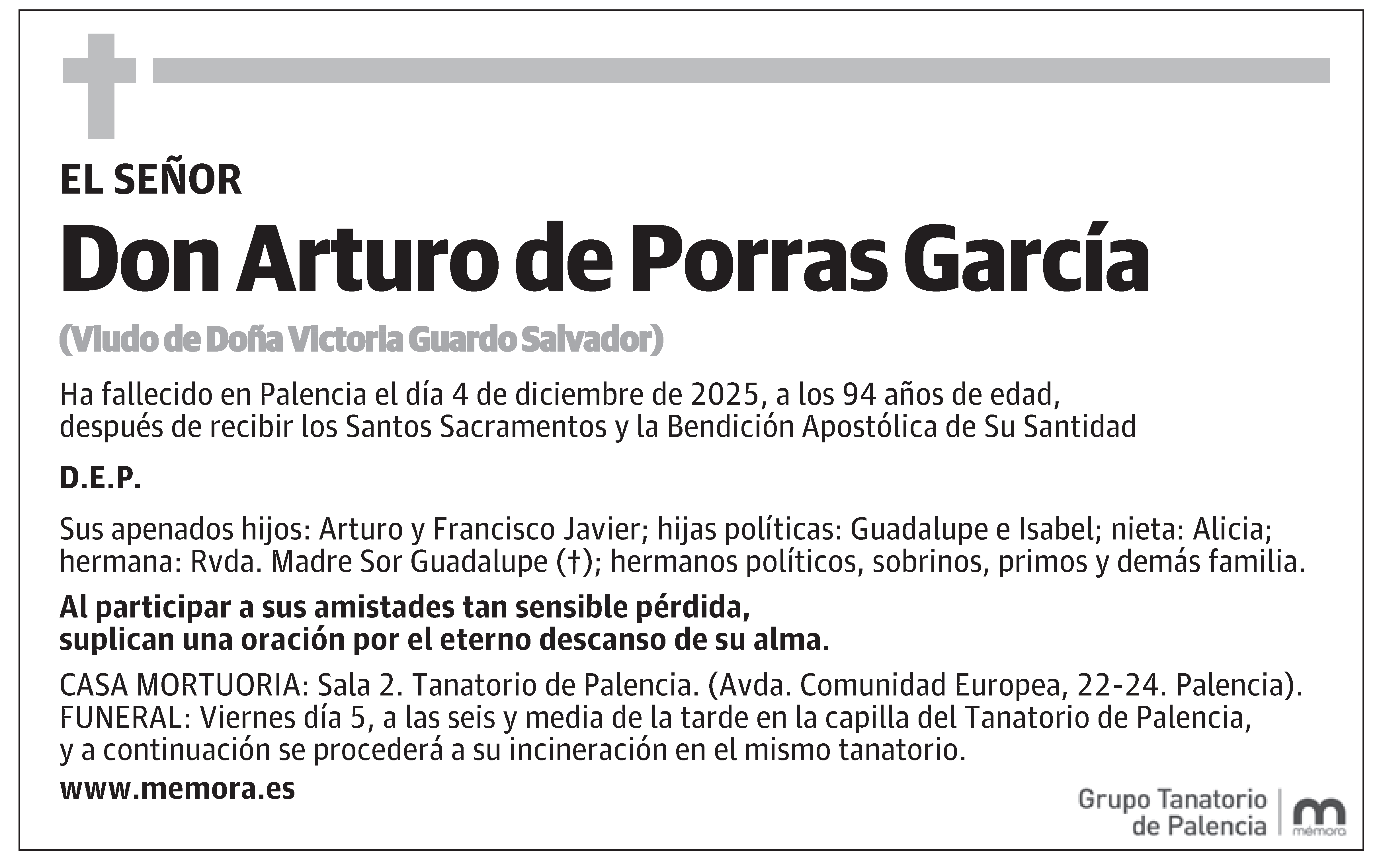 Arturo de Porras García