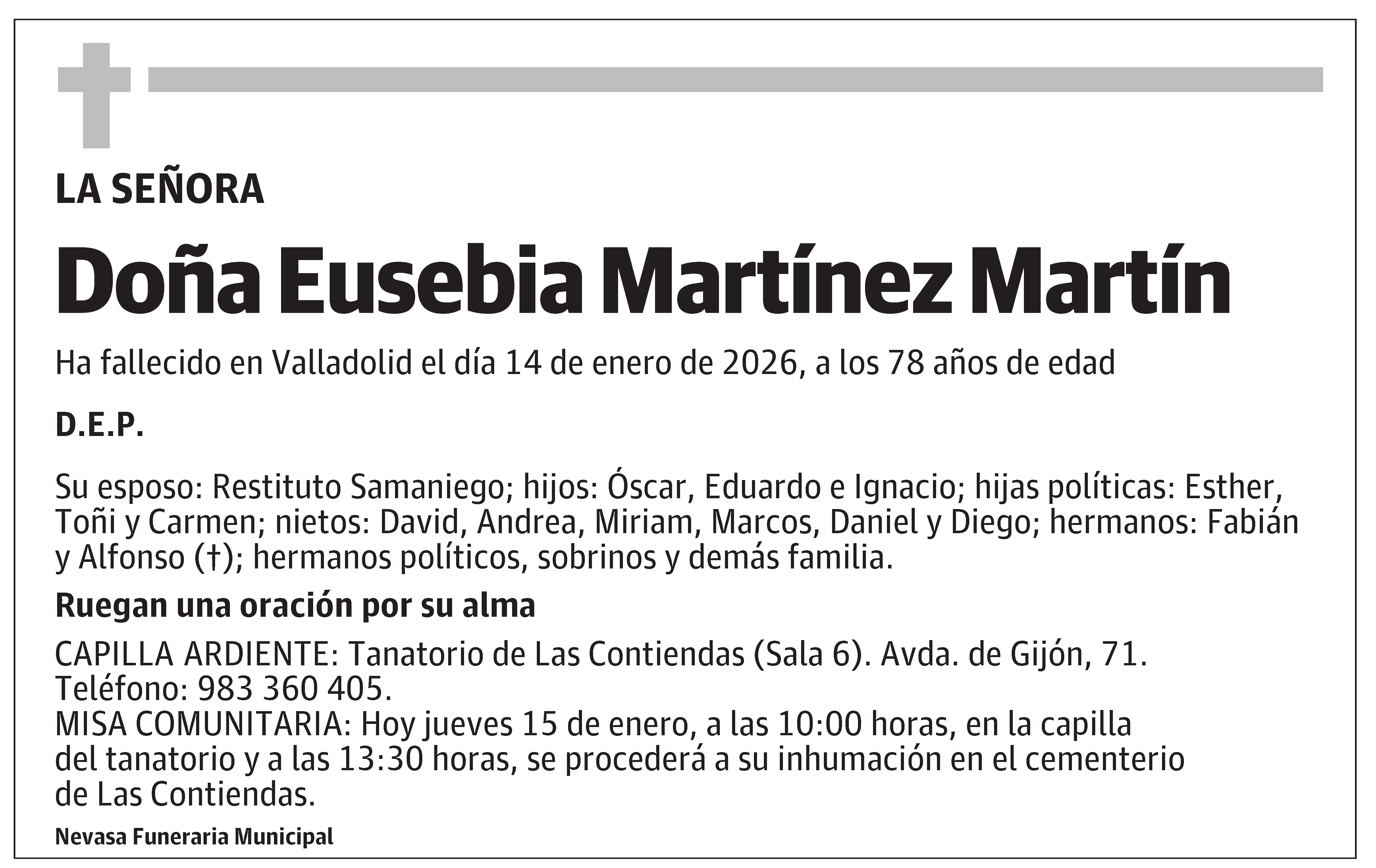 Eusebia Martínez Martín