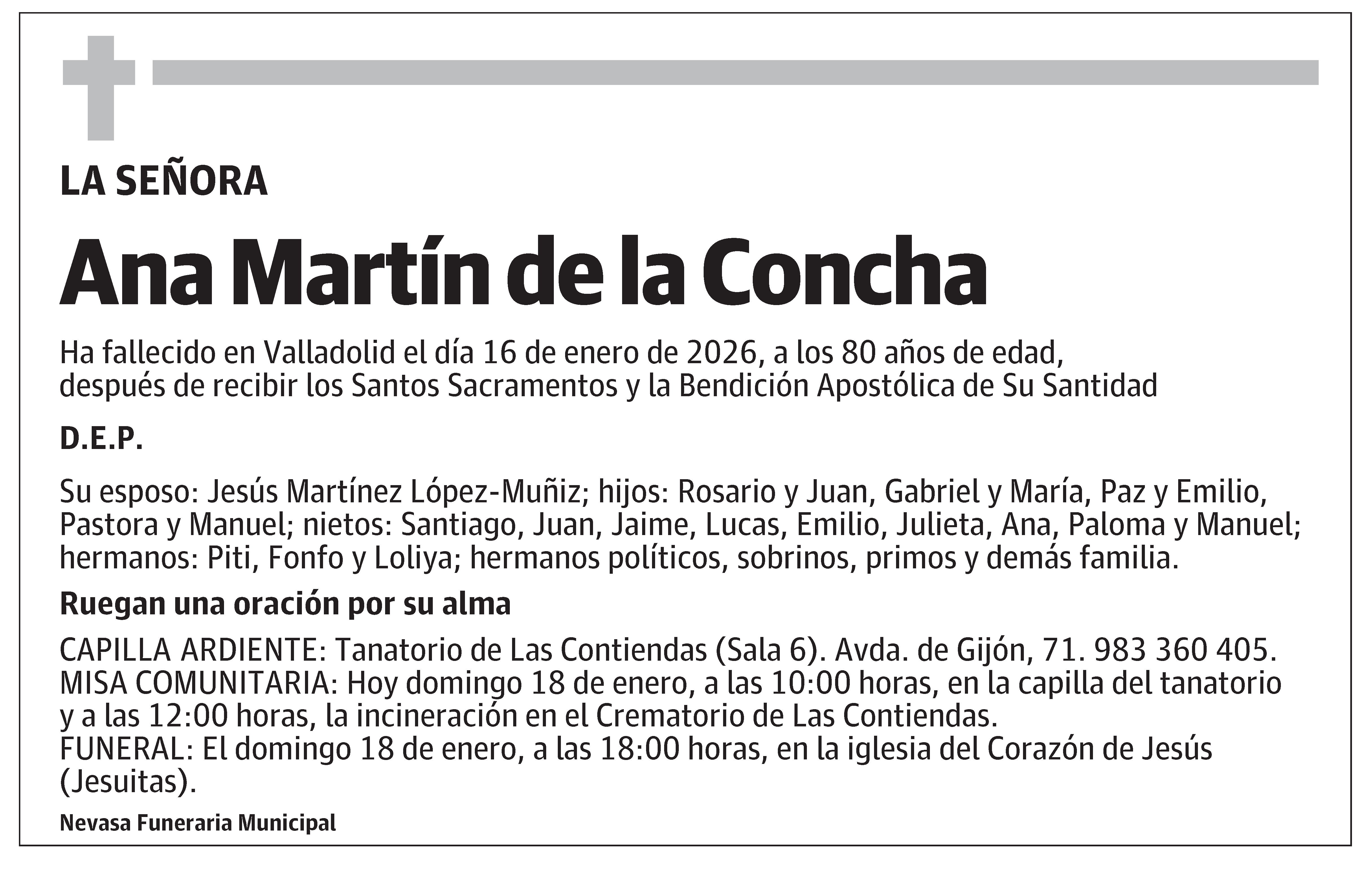 Ana Martín de la Concha