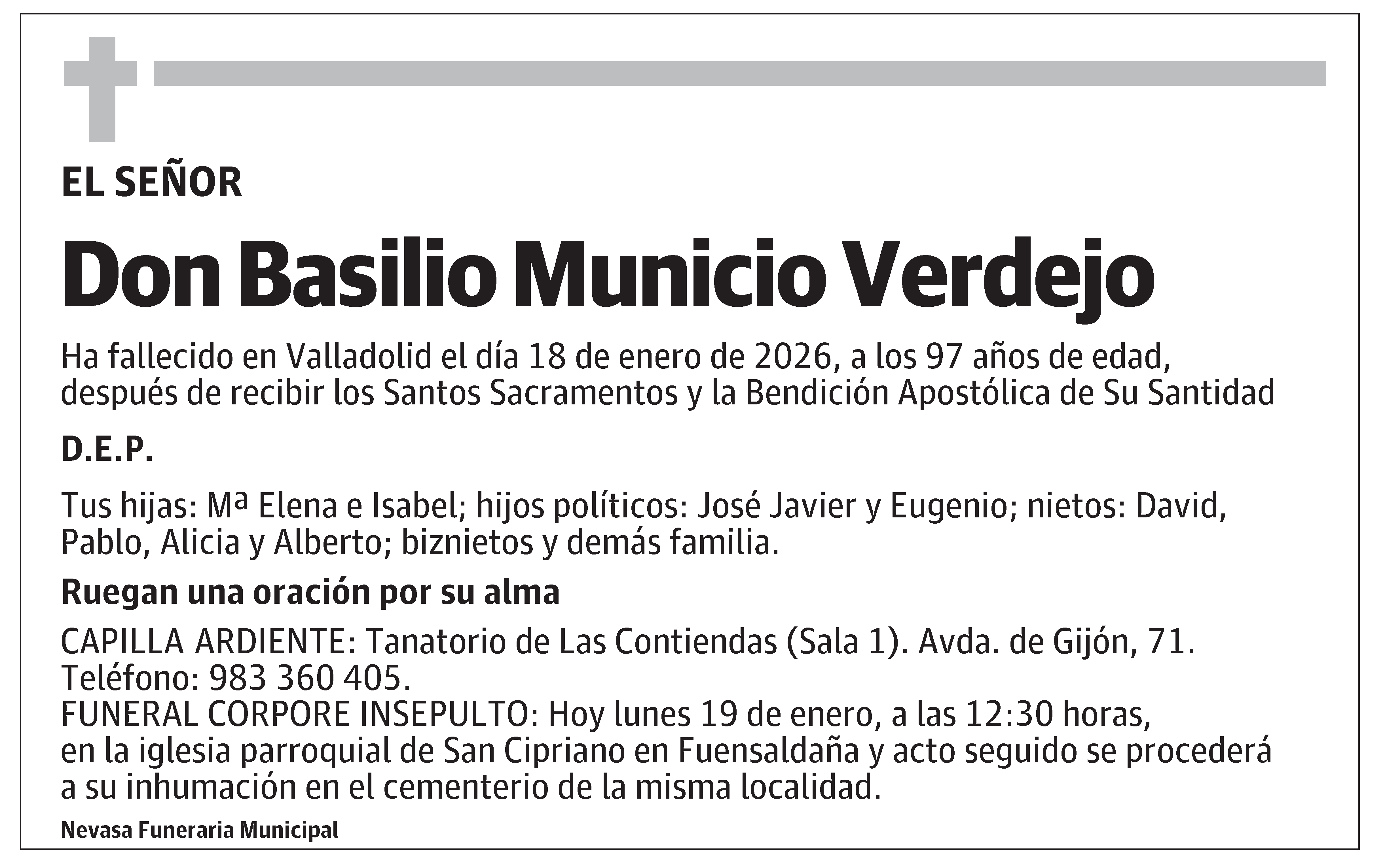 Basilio Municio Verdejo