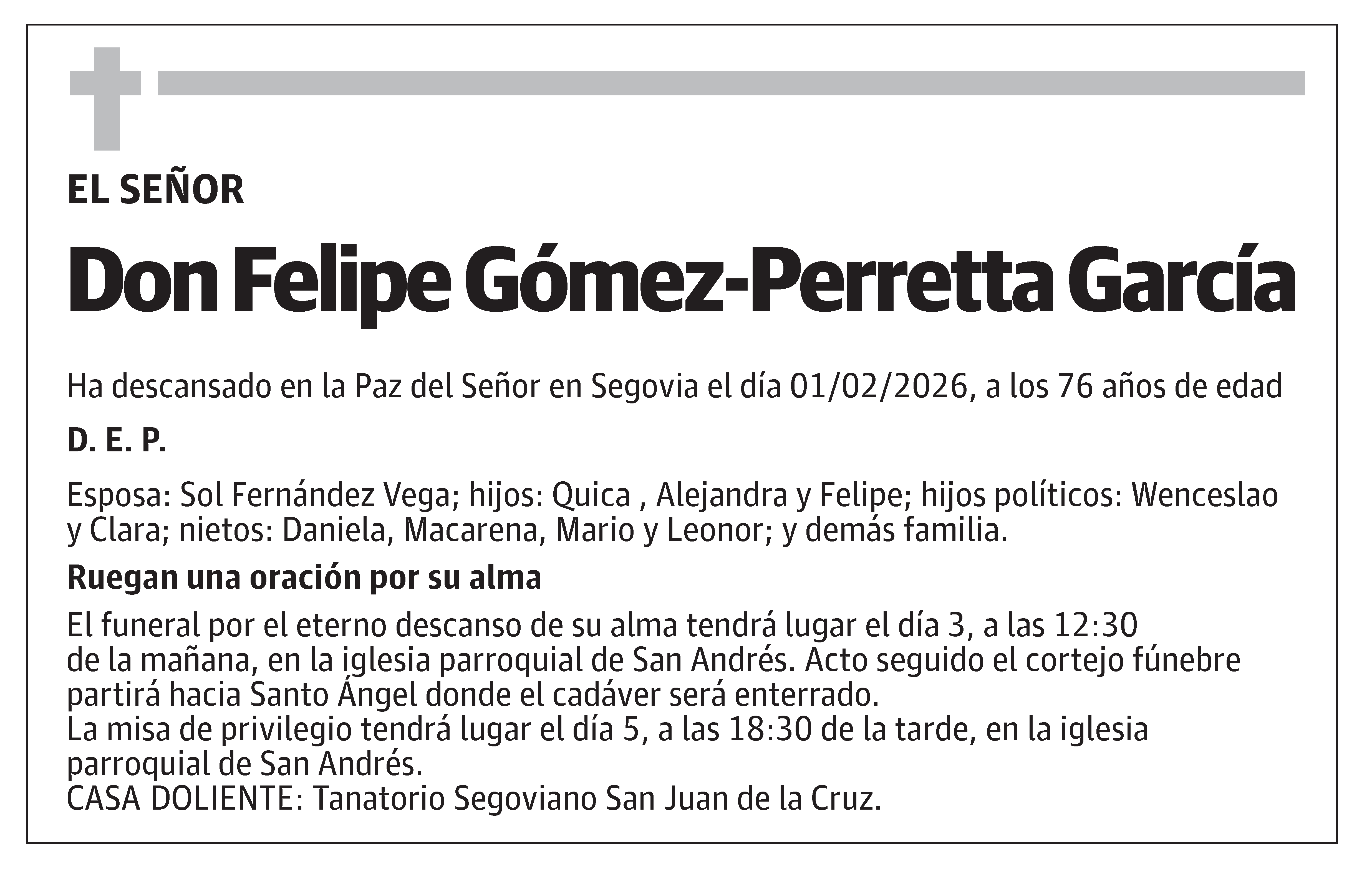 Felipe Gómez-Perretta García
