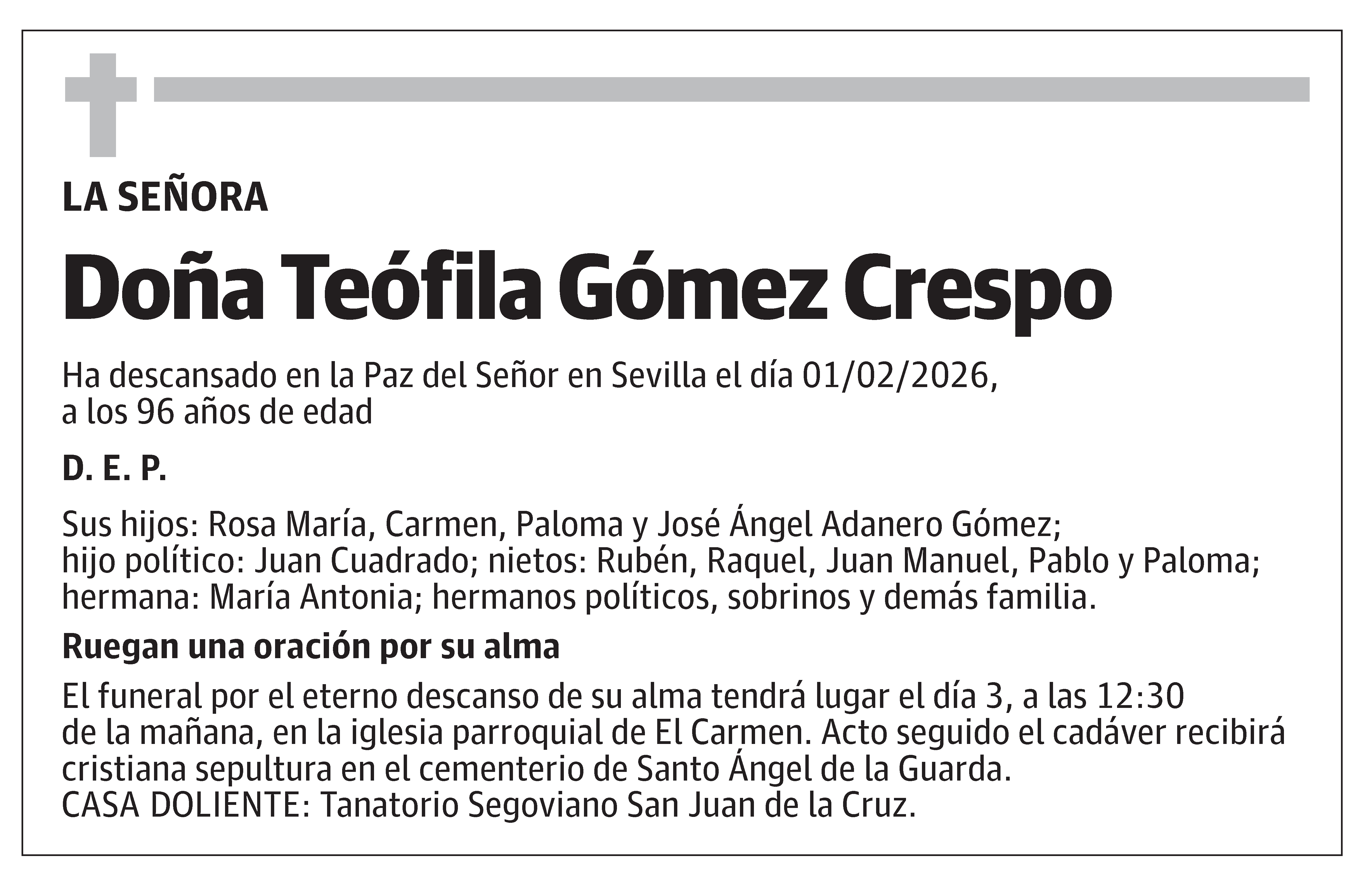 Teófila Gómez Crespo